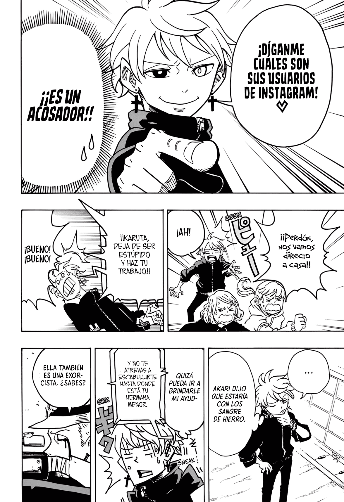 Ultimate Exorcist Kiyoshi Capitulo 30: Bienvenidos al Desfile Negro página 13