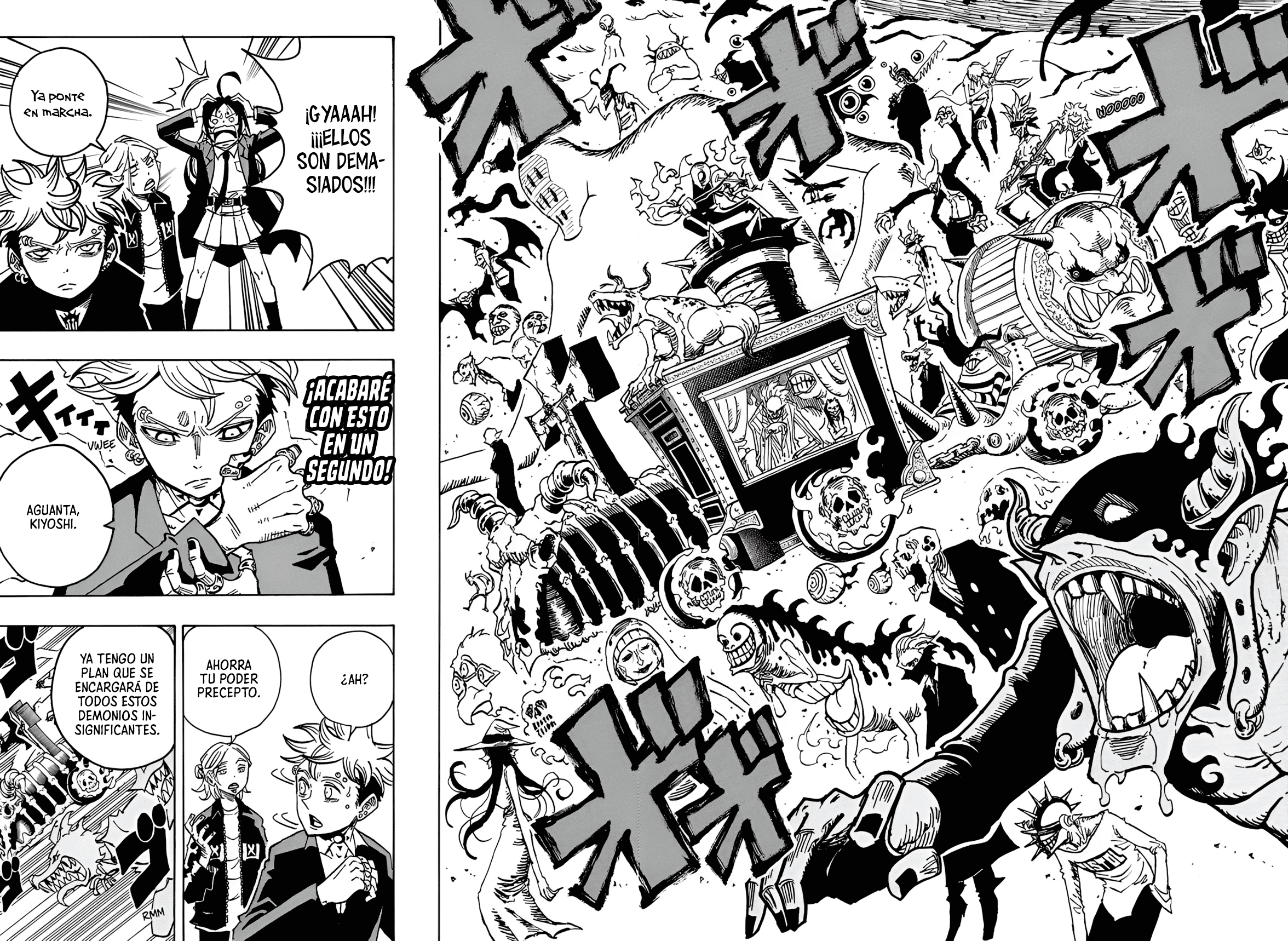 Ultimate Exorcist Kiyoshi Capitulo 30: Bienvenidos al Desfile Negro página 6