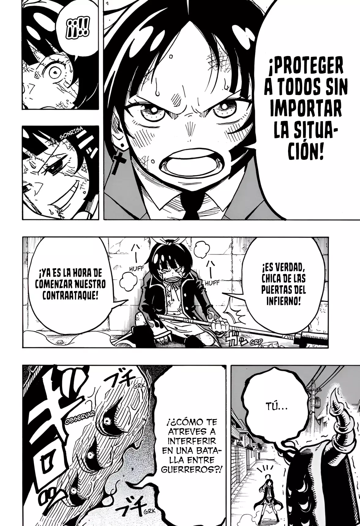 Ultimate Exorcist Kiyoshi Capitulo 32: El Quinto Demonio Señorial, Bakku Yoraku página 14
