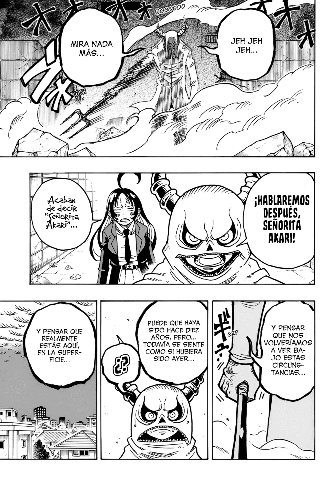 Ultimate Exorcist Kiyoshi Capitulo 33: ¡Luchen, Nehan &amp; JJ! página 11