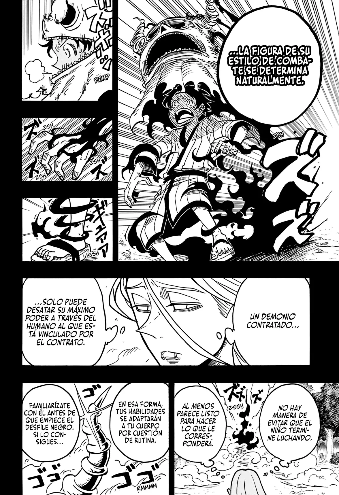Ultimate Exorcist Kiyoshi Capitulo 33: ¡Luchen, Nehan &amp; JJ! página 8