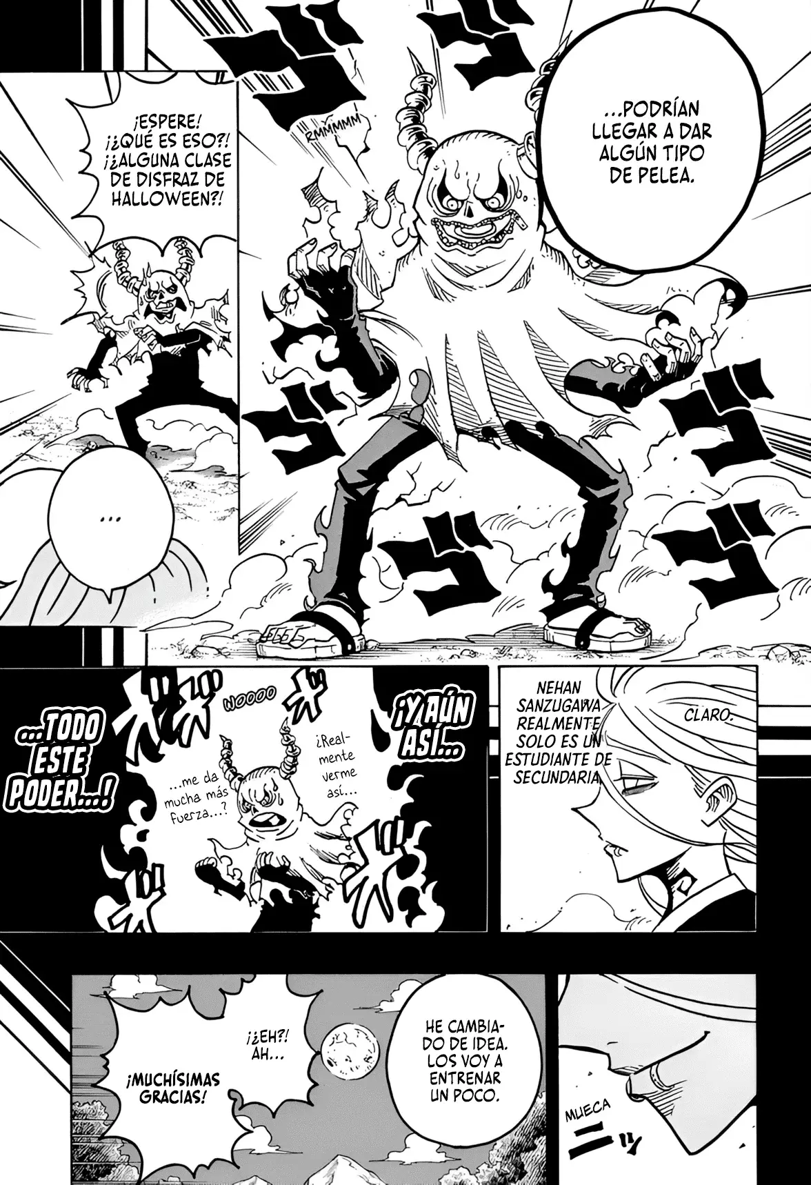 Ultimate Exorcist Kiyoshi Capitulo 33: ¡Luchen, Nehan &amp; JJ! página 9