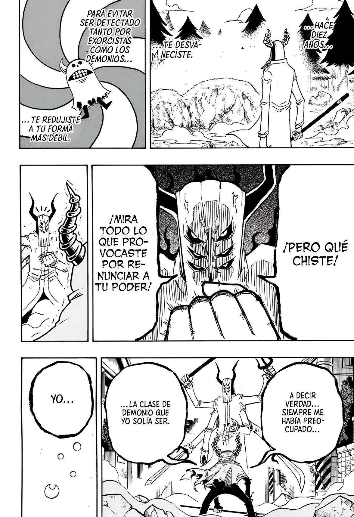 Ultimate Exorcist Kiyoshi Capitulo 34: El Pasado de Jack Joe página 11