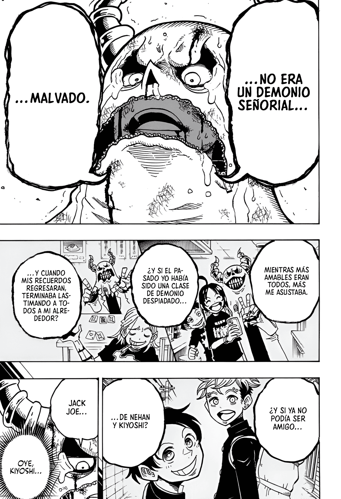 Ultimate Exorcist Kiyoshi Capitulo 34: El Pasado de Jack Joe página 12
