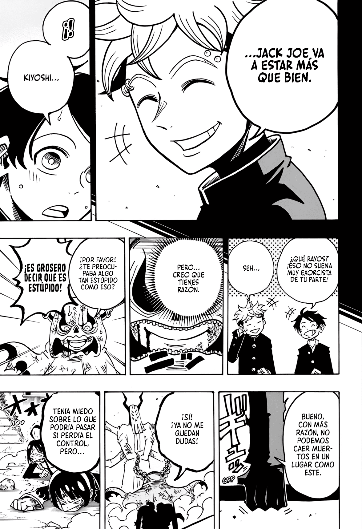 Ultimate Exorcist Kiyoshi Capitulo 34: El Pasado de Jack Joe página 14