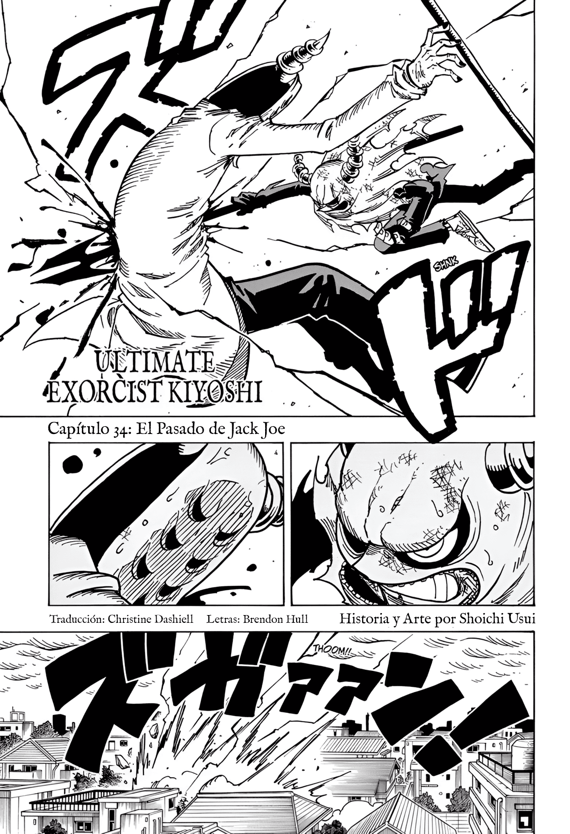 Ultimate Exorcist Kiyoshi Capitulo 34: El Pasado de Jack Joe página 2