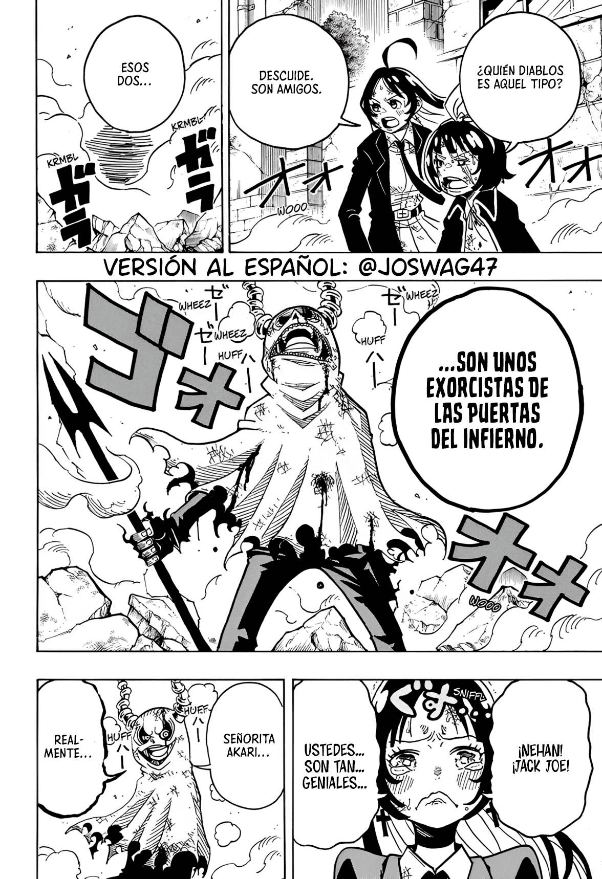 Ultimate Exorcist Kiyoshi Capitulo 34: El Pasado de Jack Joe página 3
