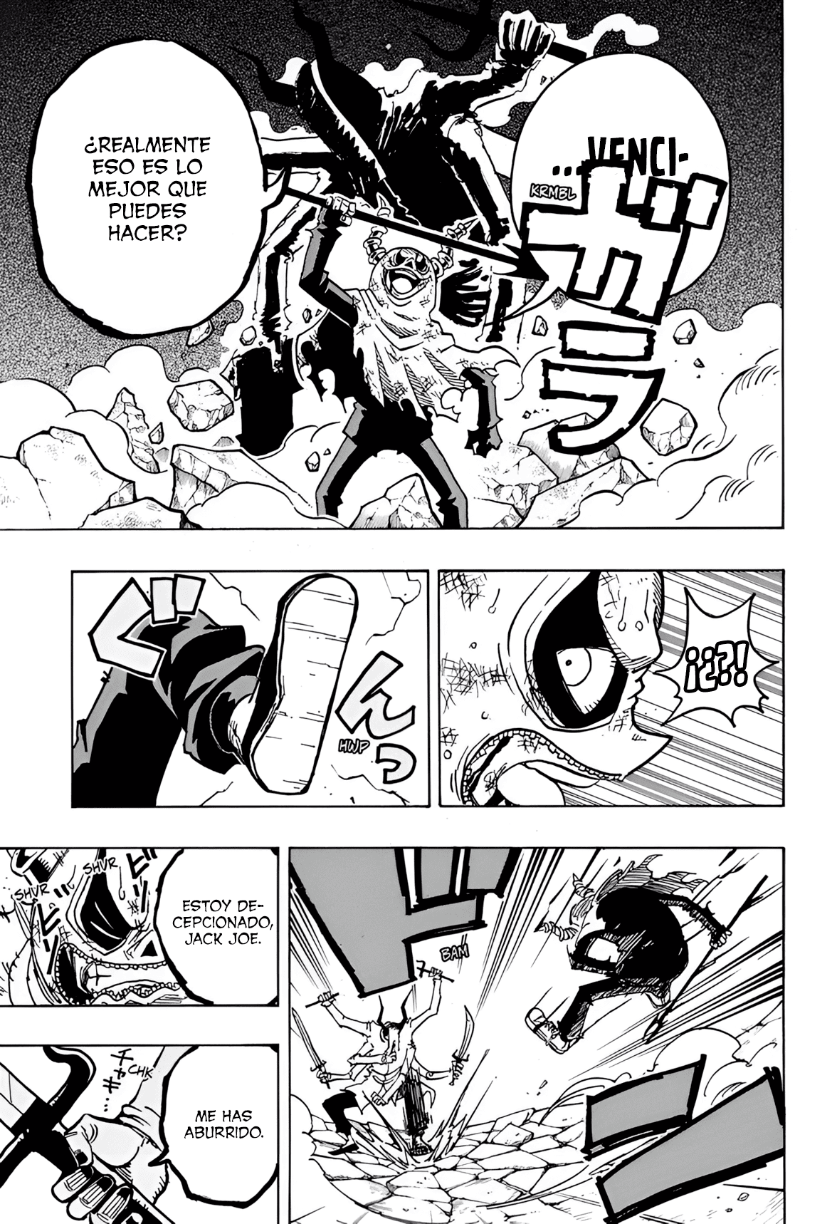 Ultimate Exorcist Kiyoshi Capitulo 34: El Pasado de Jack Joe página 4