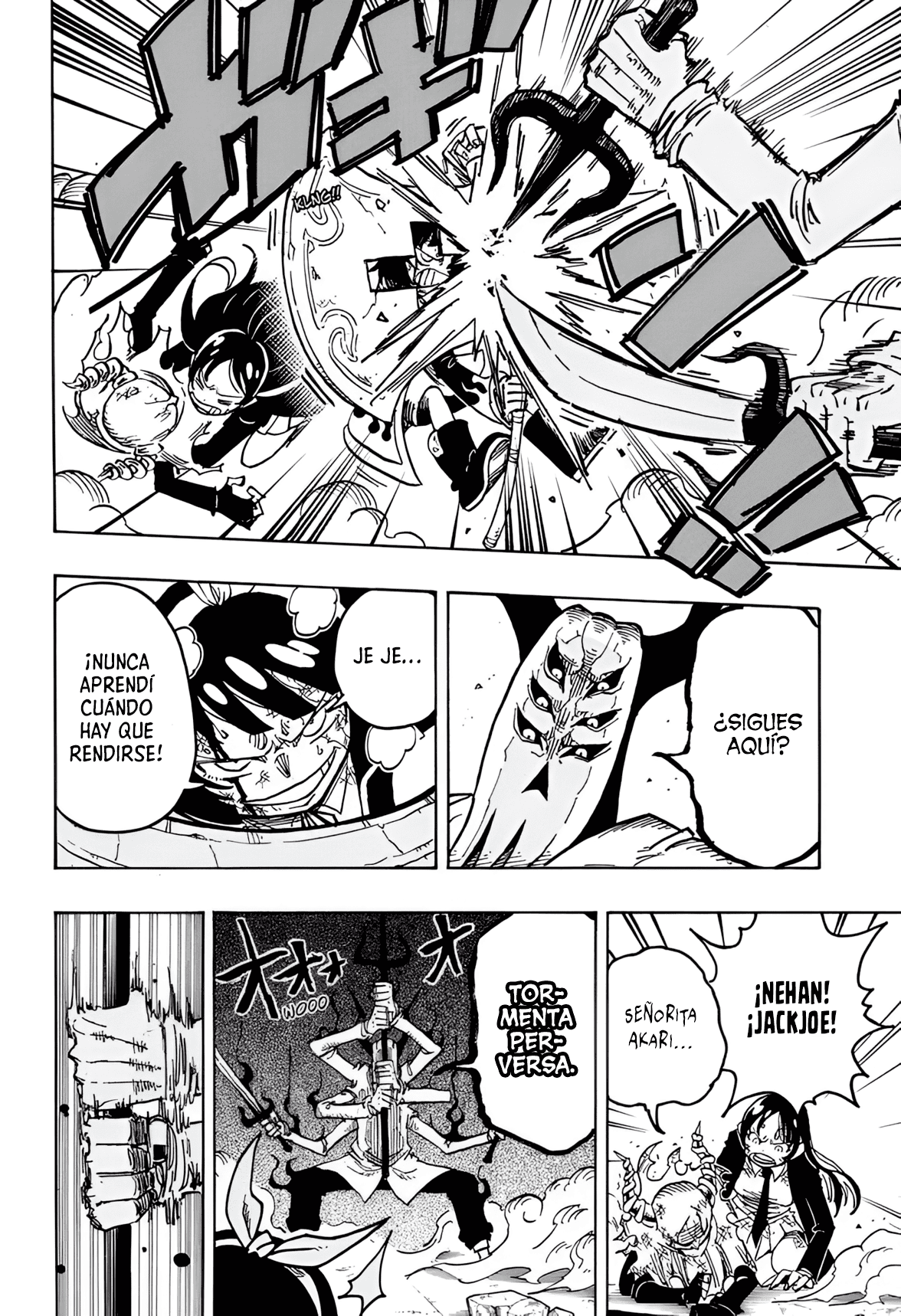 Ultimate Exorcist Kiyoshi Capitulo 34: El Pasado de Jack Joe página 7
