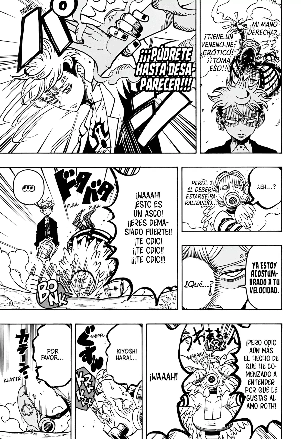 Ultimate Exorcist Kiyoshi Capitulo 36: El Sexto Demonio Señorial, Hydrako página 12
