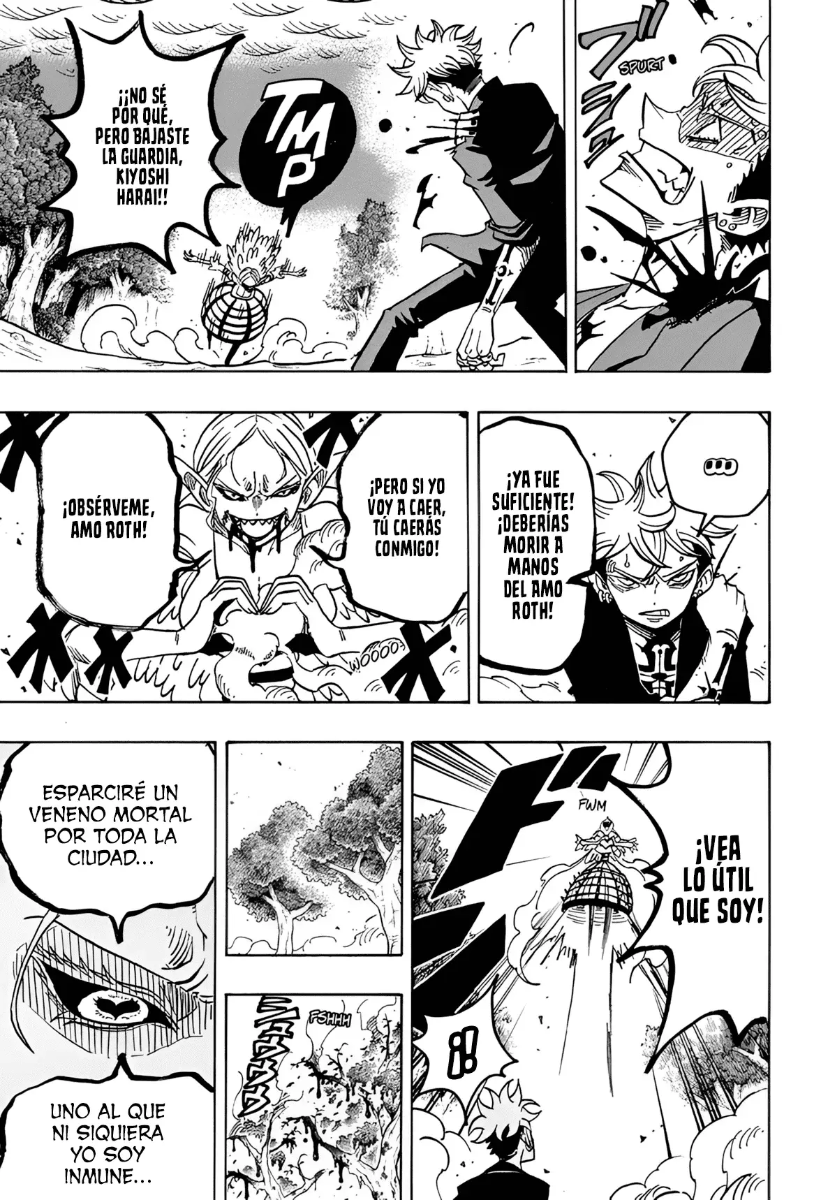 Ultimate Exorcist Kiyoshi Capitulo 36: El Sexto Demonio Señorial, Hydrako página 14