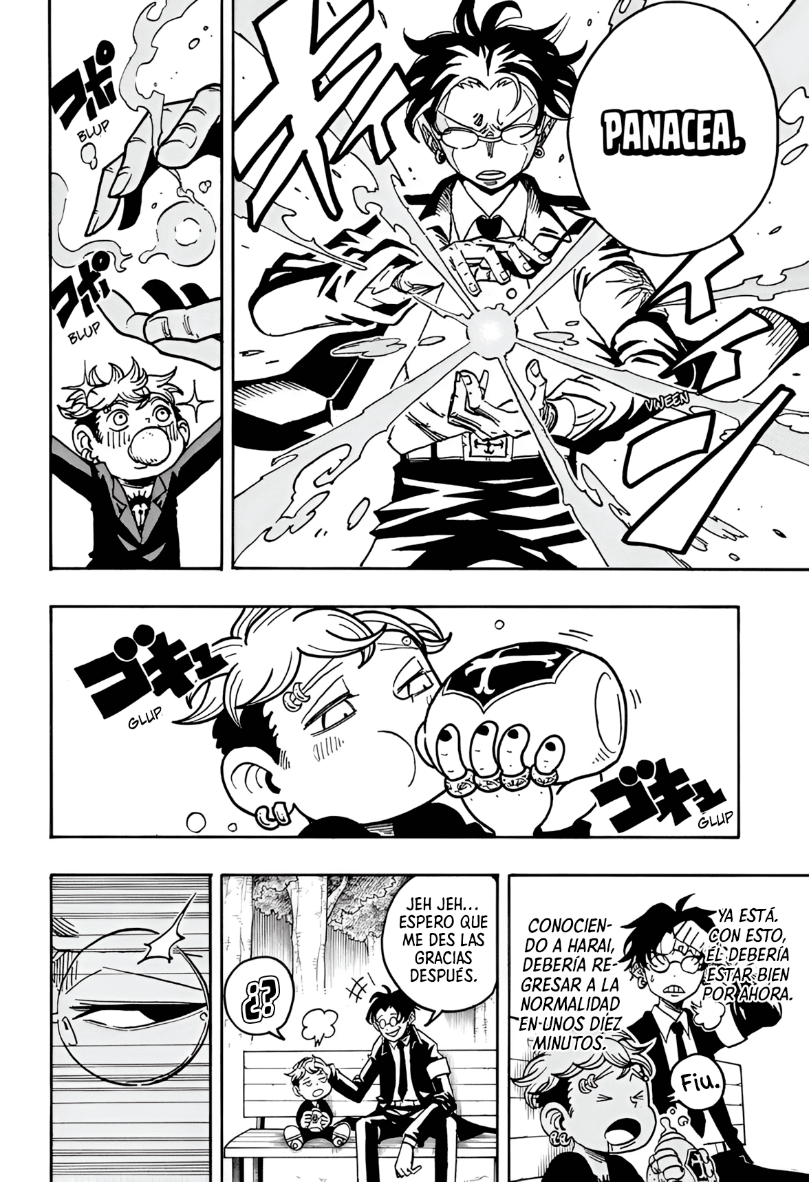 Ultimate Exorcist Kiyoshi Capitulo 37: Baby Driver página 4