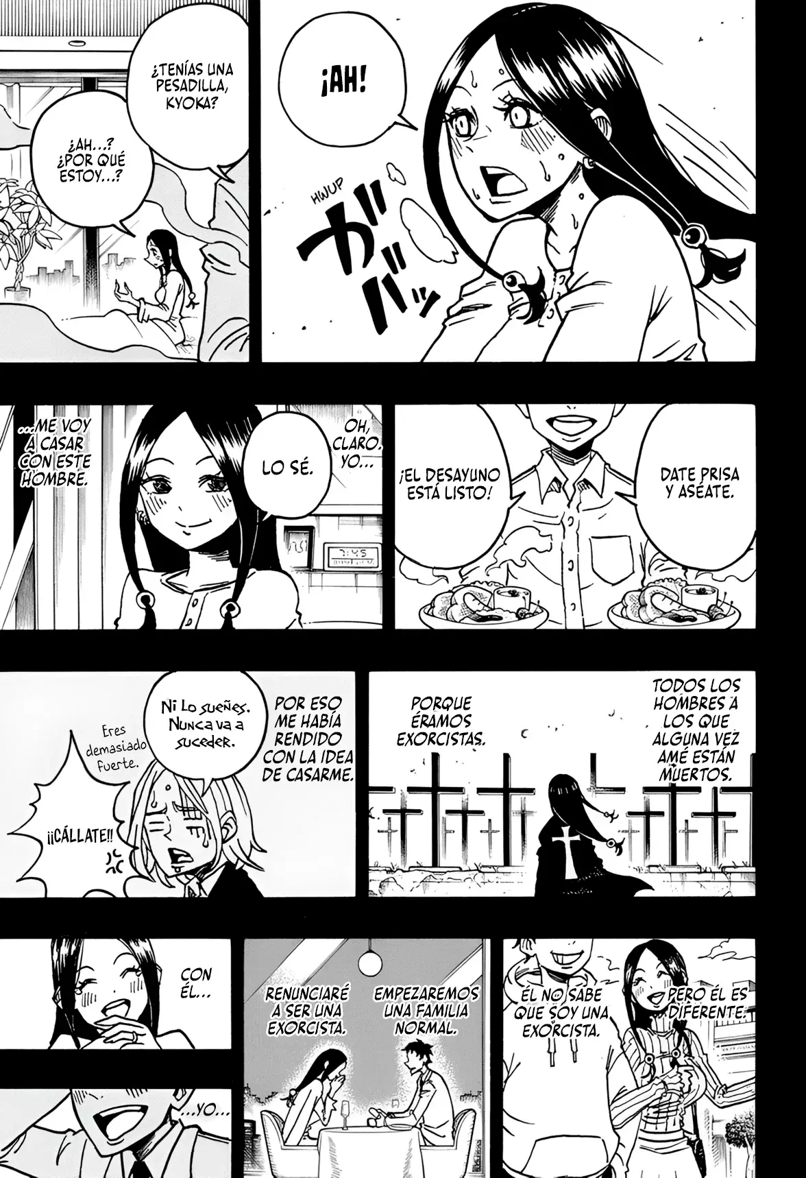 Ultimate Exorcist Kiyoshi Capitulo 38: El Cuarto Demonio Señorial, Gorgon Mede página 12