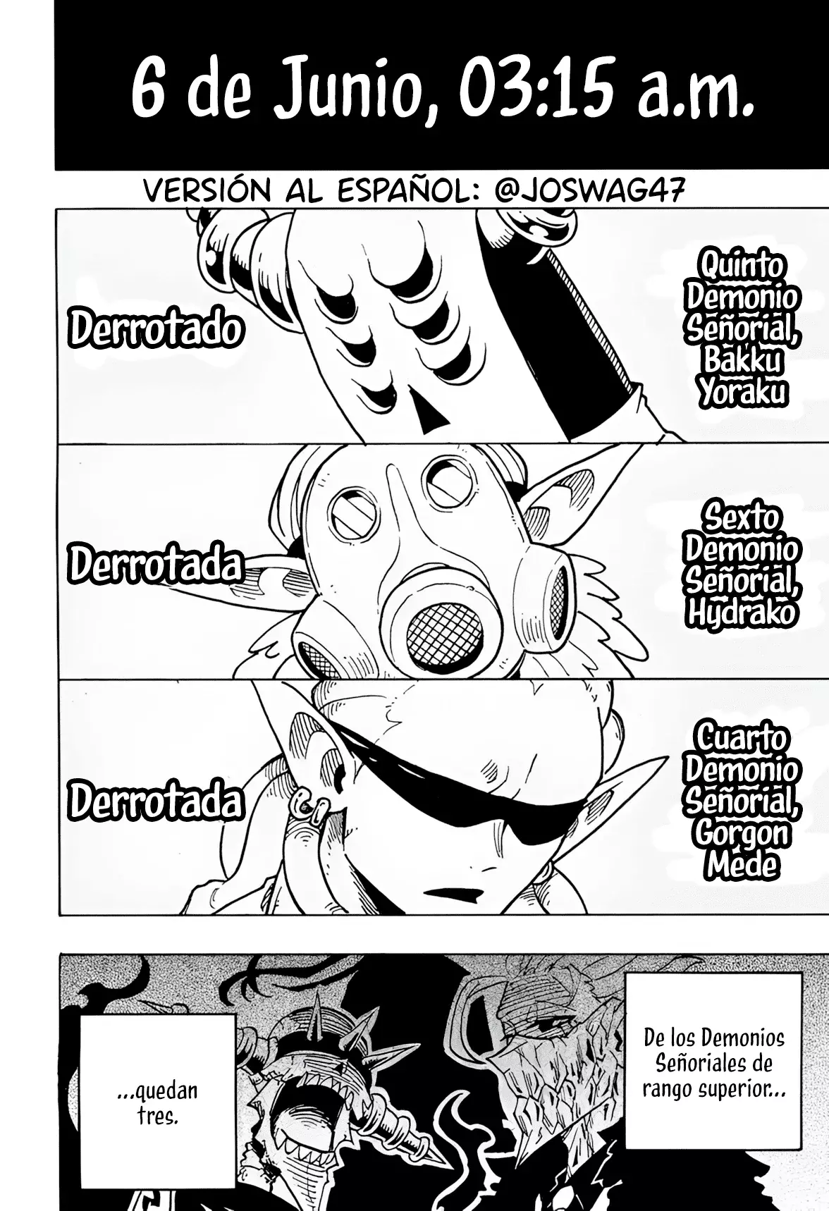 Ultimate Exorcist Kiyoshi Capitulo 39: El Primer Demonio Señorial, Tonjinchi página 3