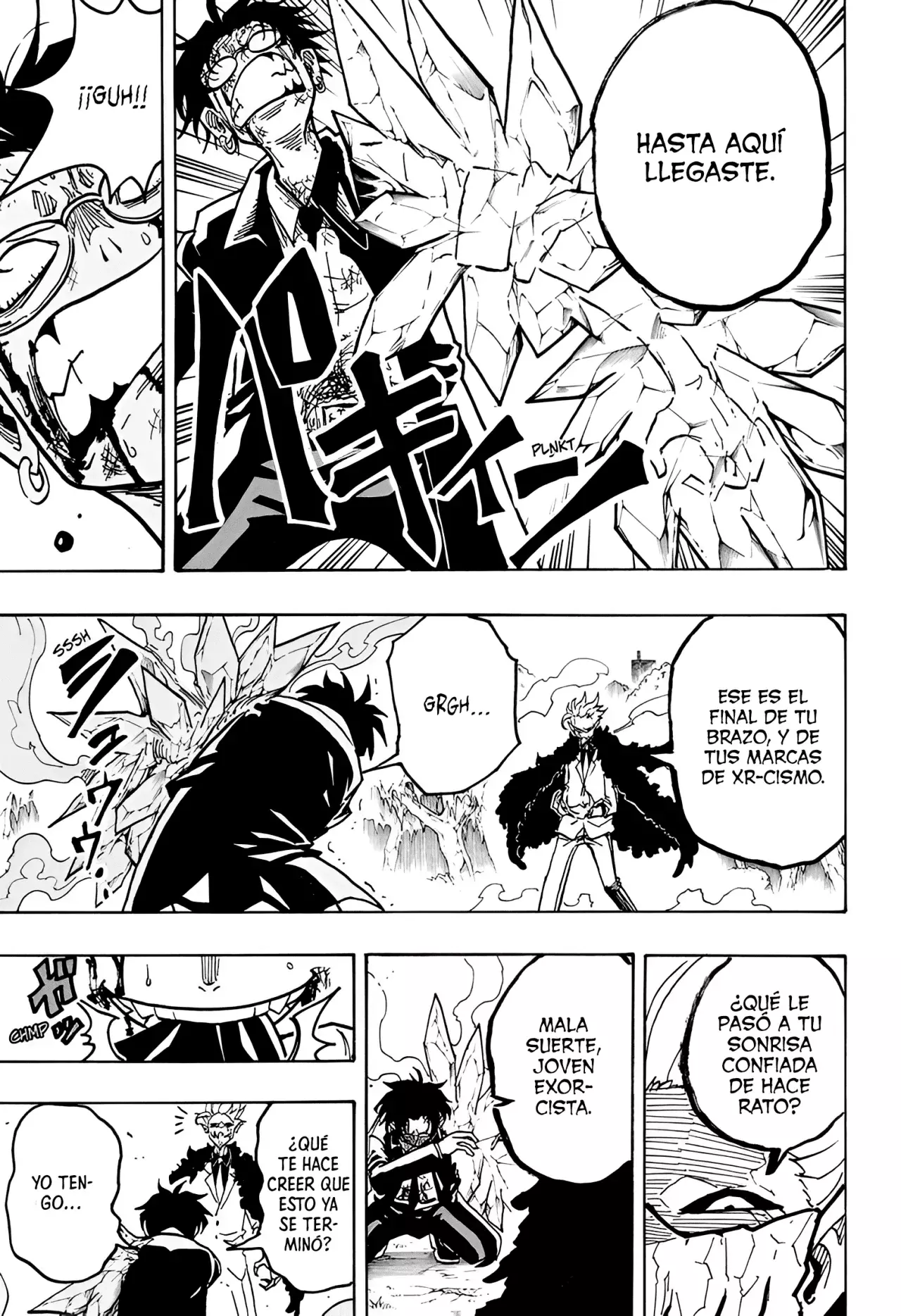 Ultimate Exorcist Kiyoshi Capitulo 42: Prosperando al Filo de la Navaja página 10