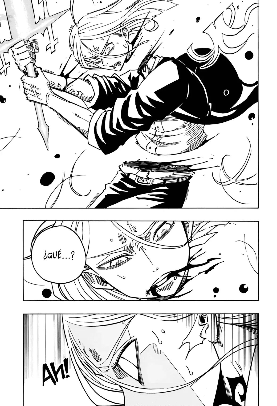 Ultimate Exorcist Kiyoshi Capitulo 45: Tsurugi Hijiri vs. El Primer Demonio Señorial, Tonjinchi página 10