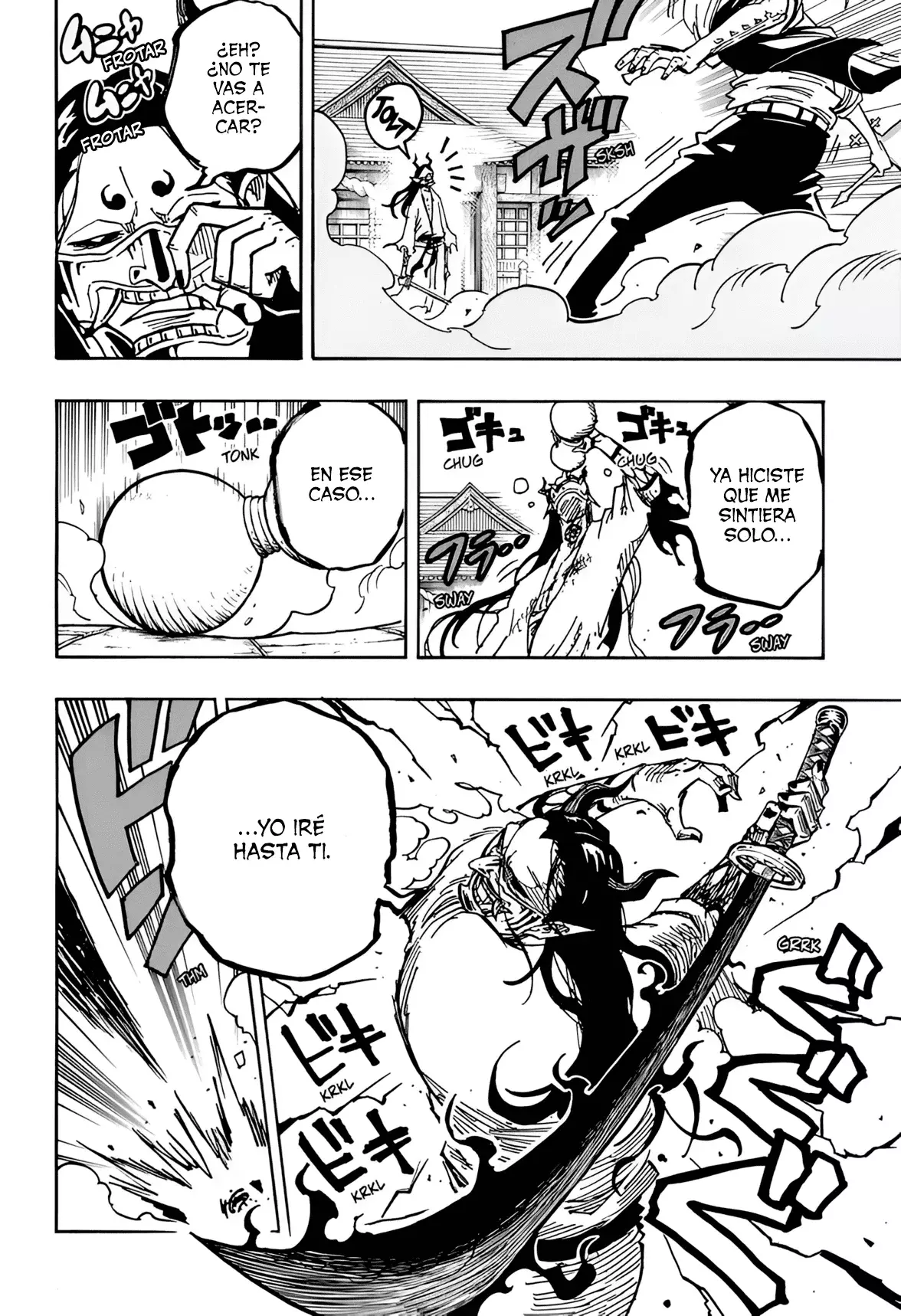 Ultimate Exorcist Kiyoshi Capitulo 45: Tsurugi Hijiri vs. El Primer Demonio Señorial, Tonjinchi página 11