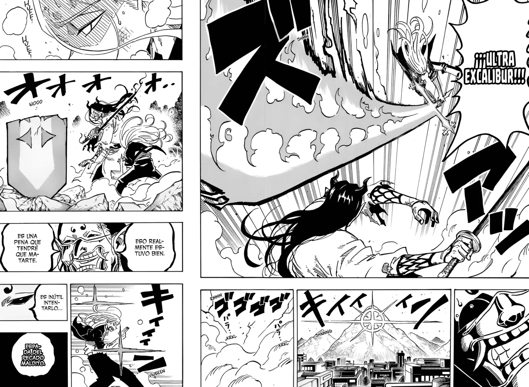 Ultimate Exorcist Kiyoshi Capitulo 45: Tsurugi Hijiri vs. El Primer Demonio Señorial, Tonjinchi página 15