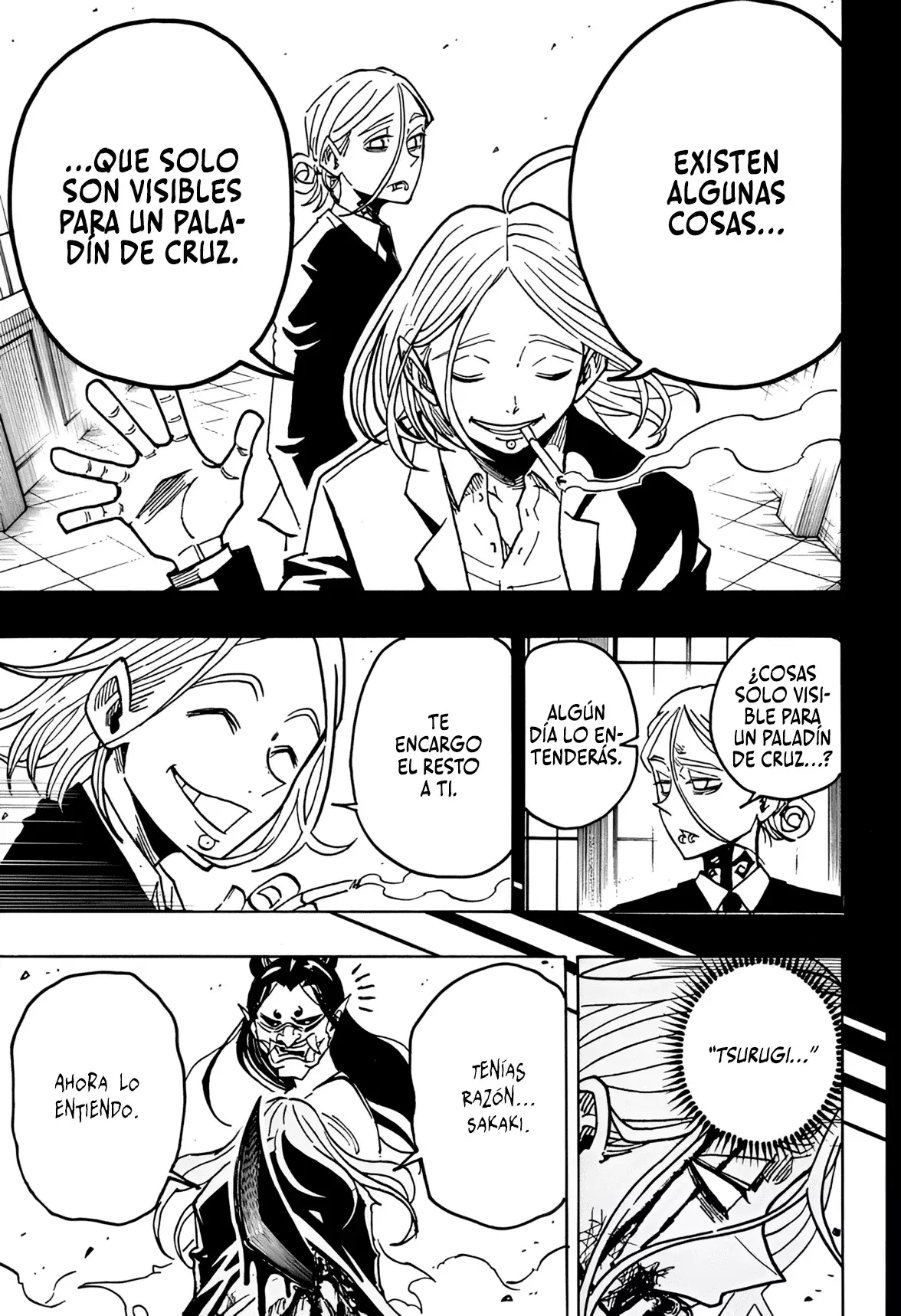 Ultimate Exorcist Kiyoshi Capitulo 46: Algo Visible solo para un Paladín de Cruz página 10