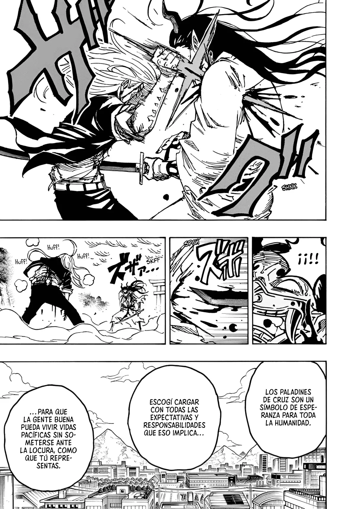 Ultimate Exorcist Kiyoshi Capitulo 46: Algo Visible solo para un Paladín de Cruz página 12
