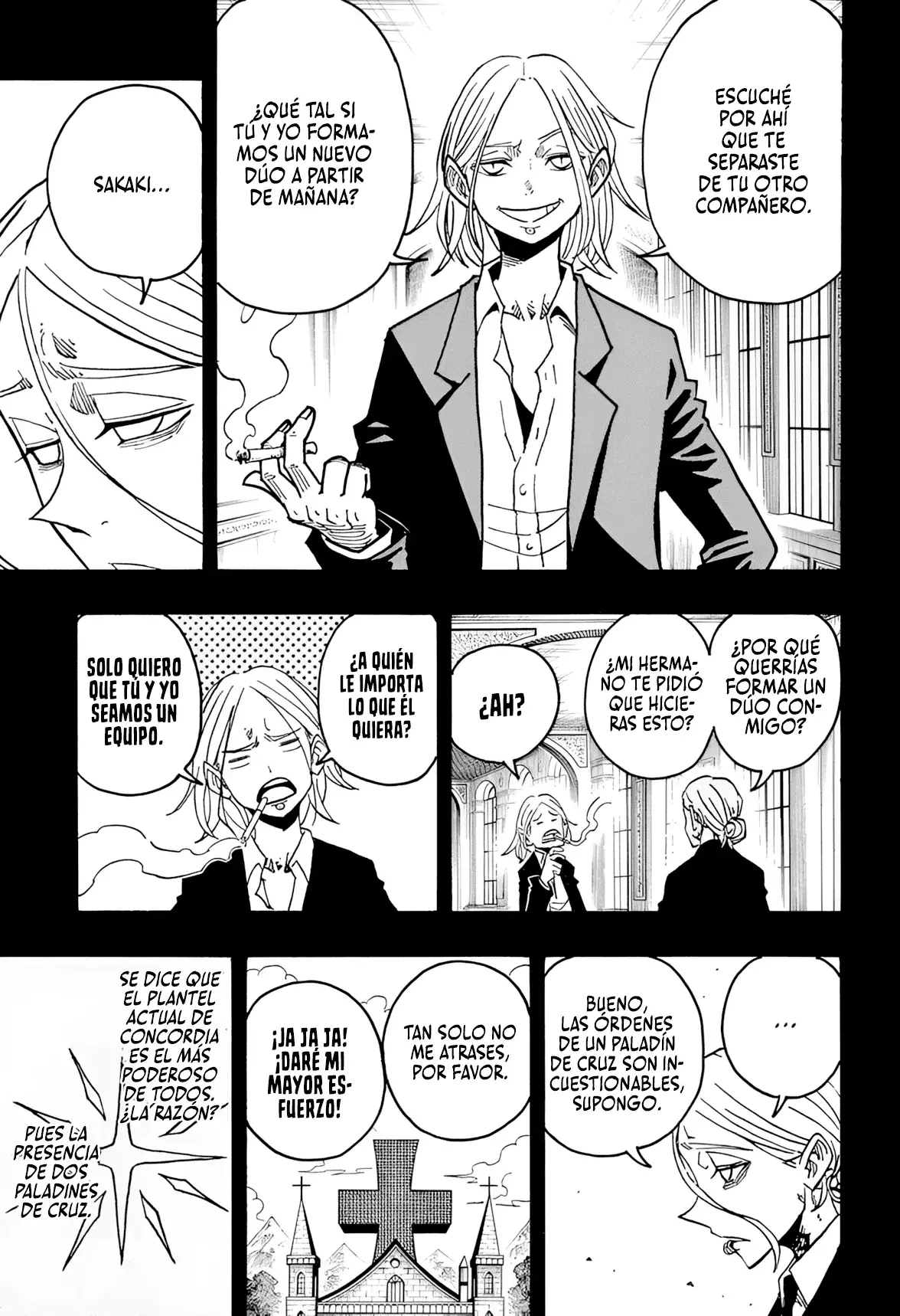 Ultimate Exorcist Kiyoshi Capitulo 46: Algo Visible solo para un Paladín de Cruz página 6
