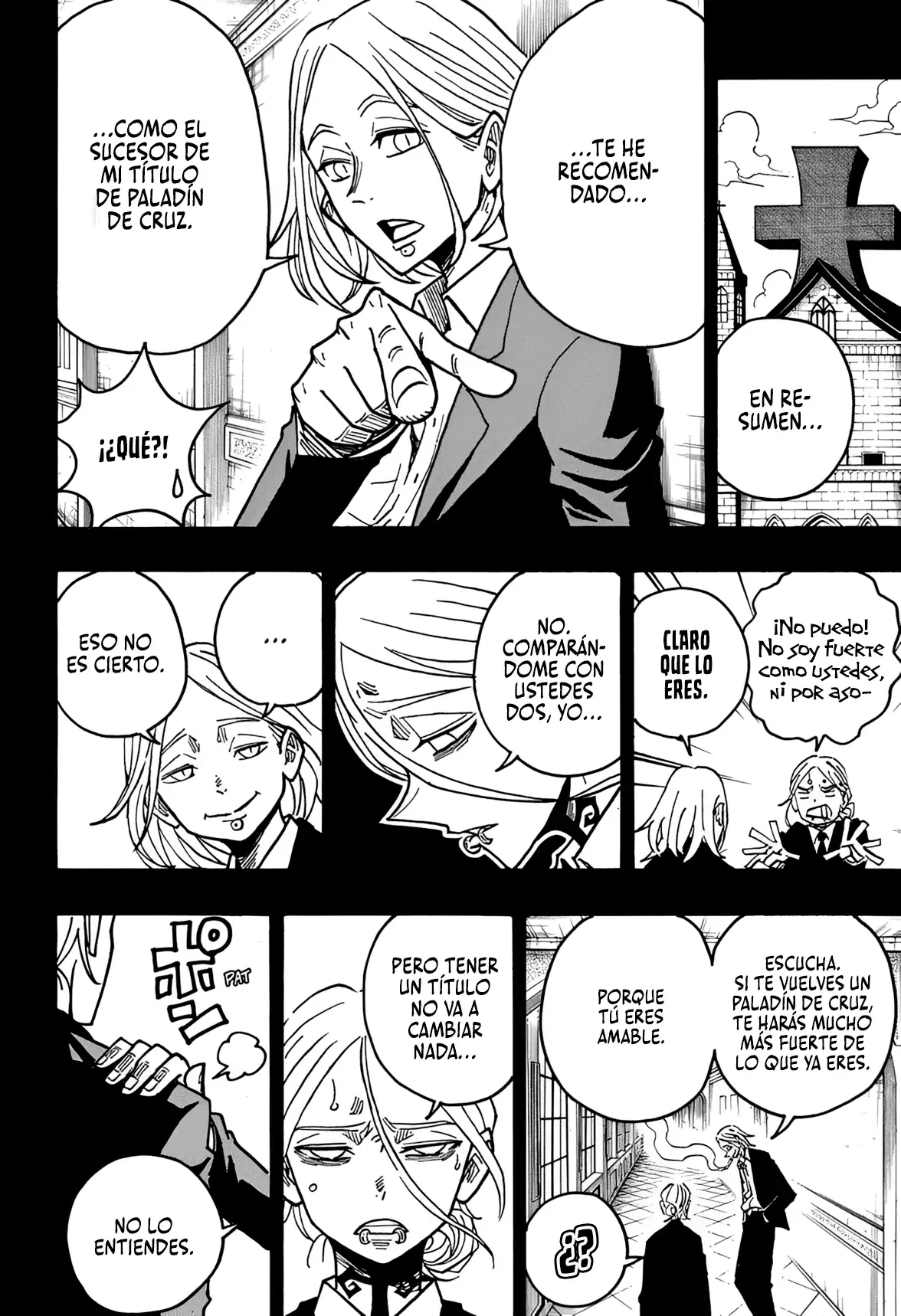 Ultimate Exorcist Kiyoshi Capitulo 46: Algo Visible solo para un Paladín de Cruz página 9