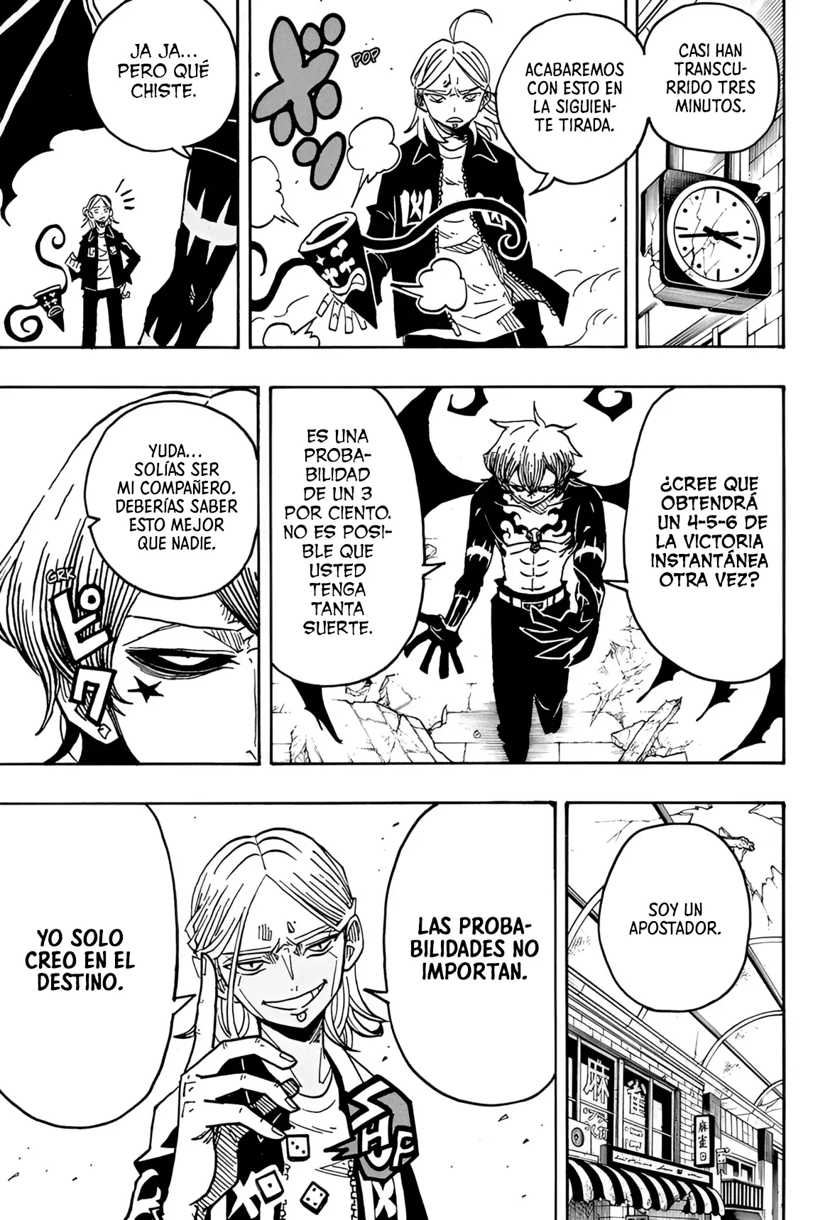 Ultimate Exorcist Kiyoshi Capitulo 48: El Credo del Apostador página 8