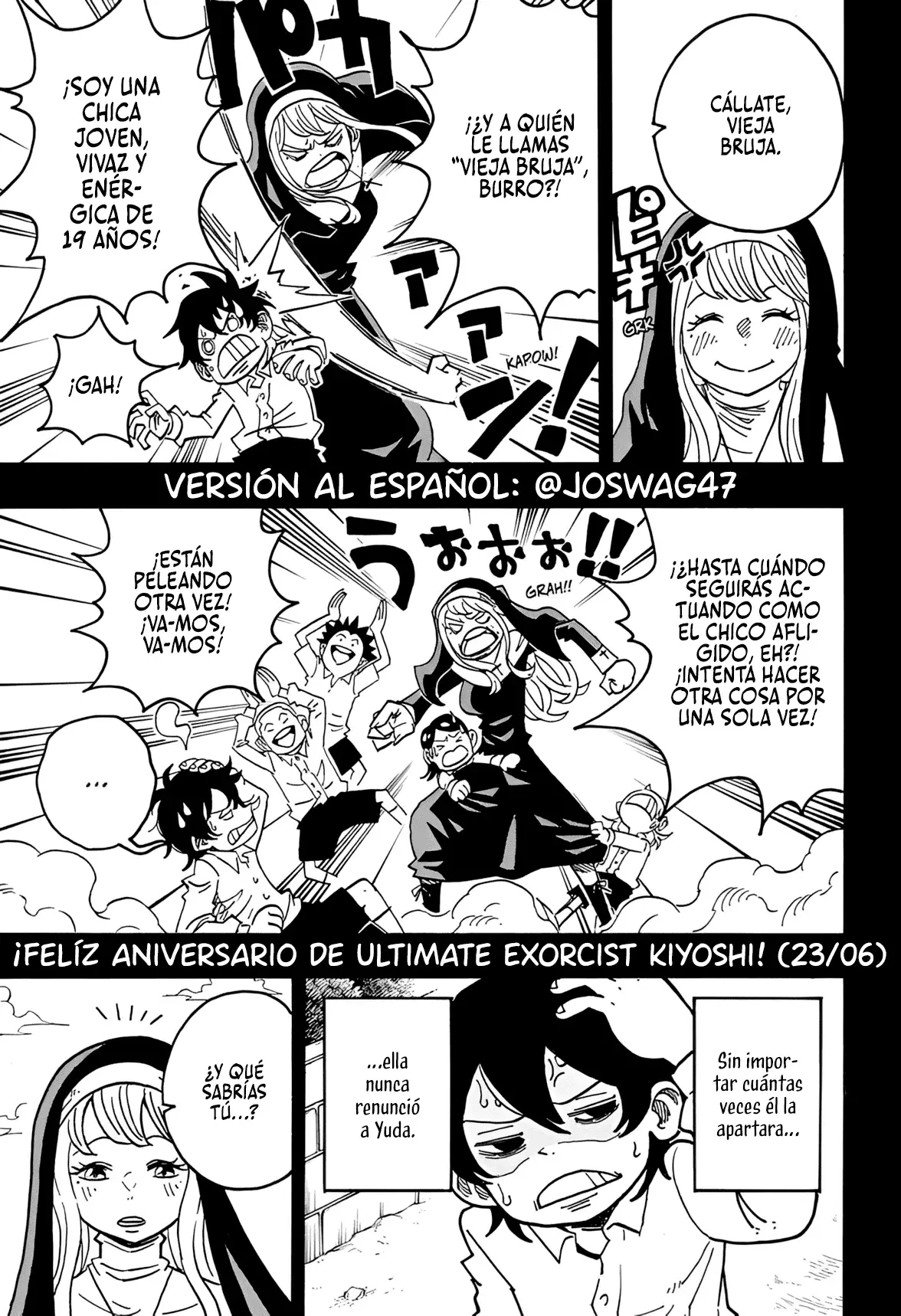 Ultimate Exorcist Kiyoshi Capitulo 49: Yuda &amp; La Hermana página 4