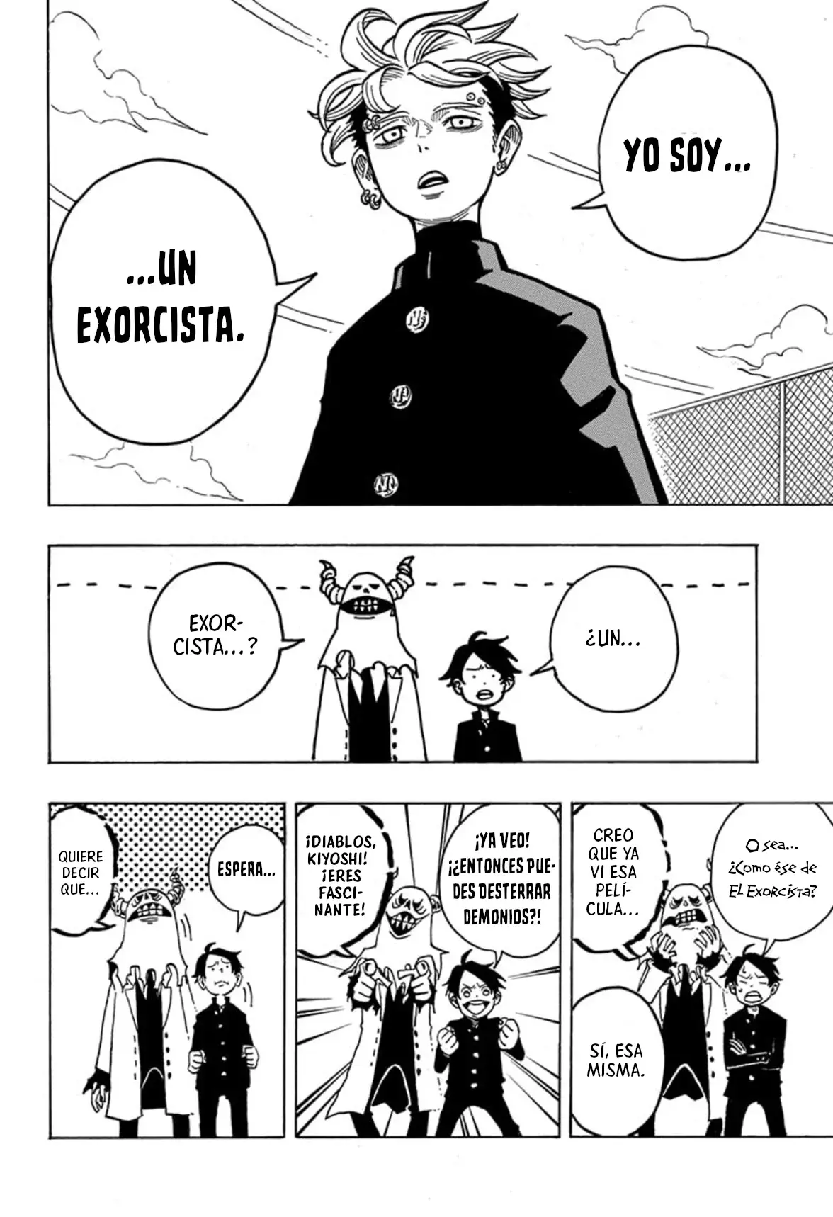 Ultimate Exorcist Kiyoshi Capitulo 5: Kiyoshi, el Estudiante de Secundaria página 13