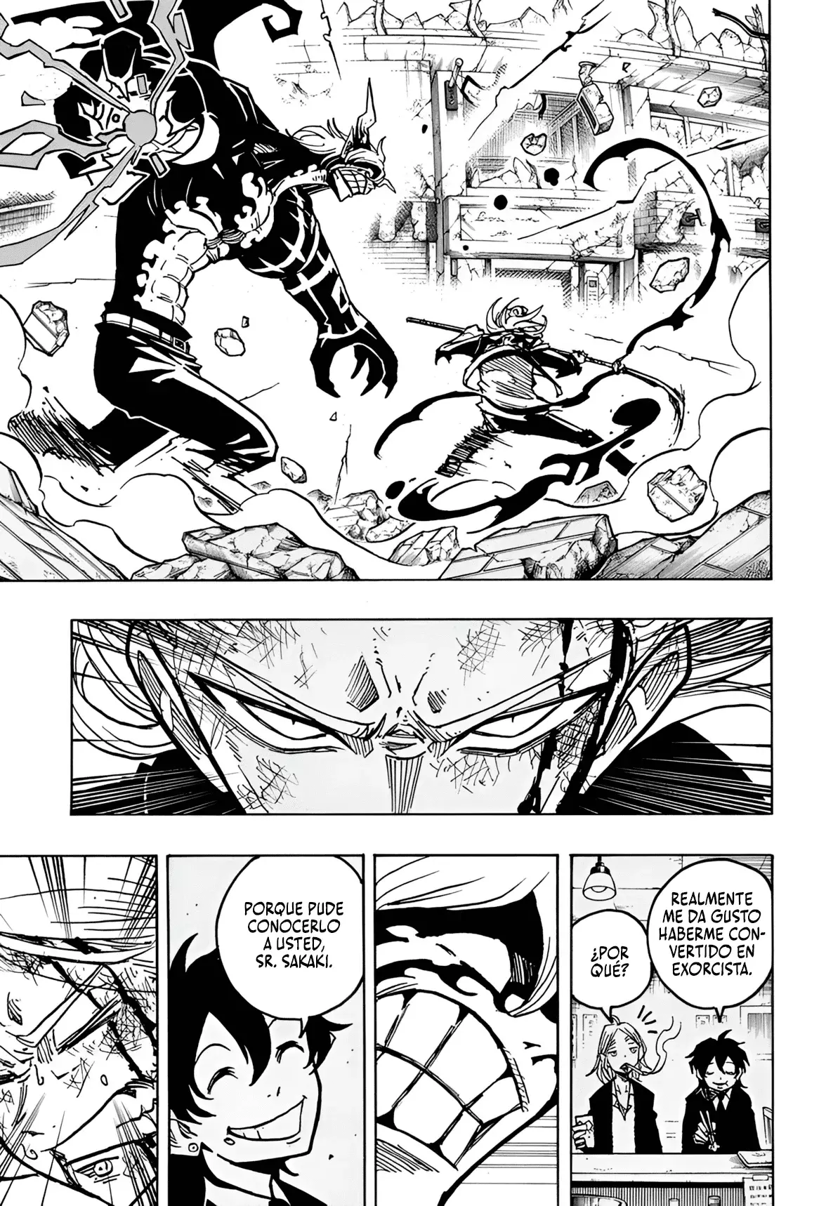 Ultimate Exorcist Kiyoshi Capitulo 50: Sr. Sakaki, el Exorcista página 8