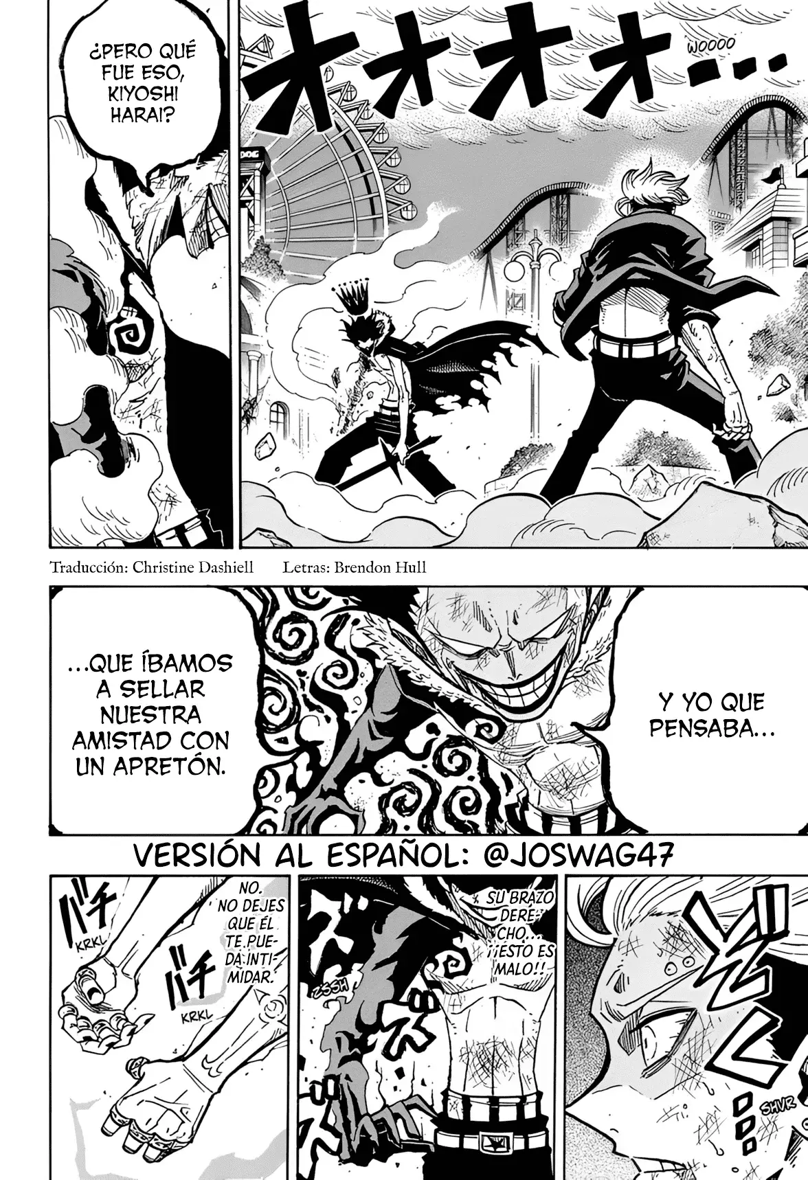 Ultimate Exorcist Kiyoshi Capitulo 52: La Verdadera Valía de Roth página 3