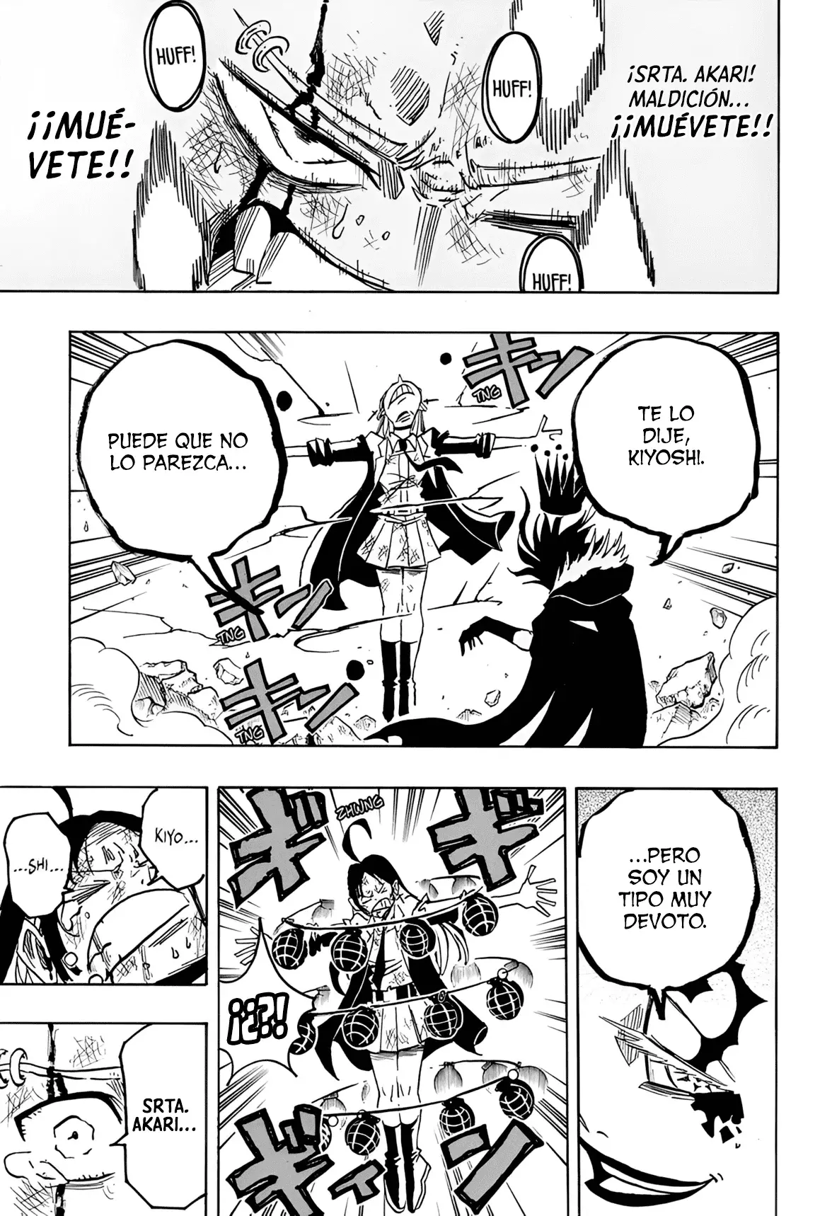 Ultimate Exorcist Kiyoshi Capitulo 54: La Compañera de Kiyoshi página 14
