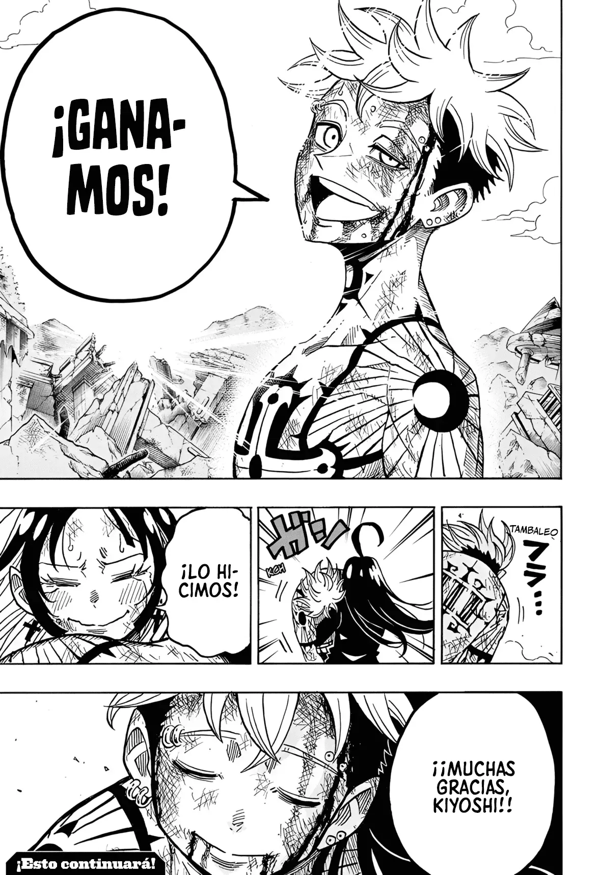 Ultimate Exorcist Kiyoshi Capitulo 56: Ciudad Naraku al Amanecer página 17