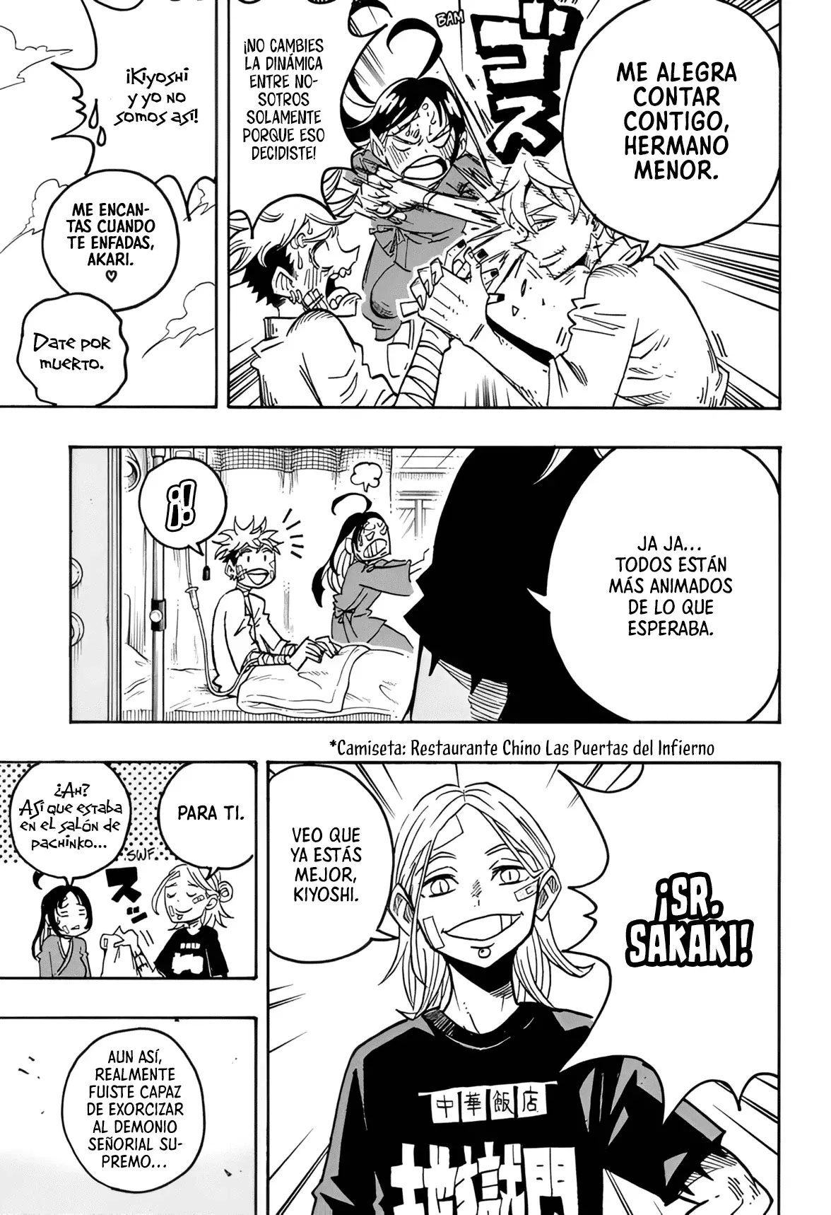 Ultimate Exorcist Kiyoshi Capitulo 57: El Desfile Negro -Final- página 12