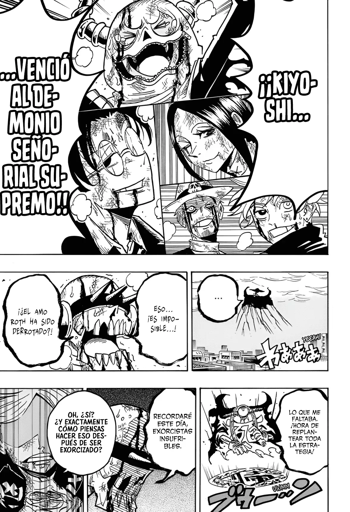 Ultimate Exorcist Kiyoshi Capitulo 57: El Desfile Negro -Final- página 4