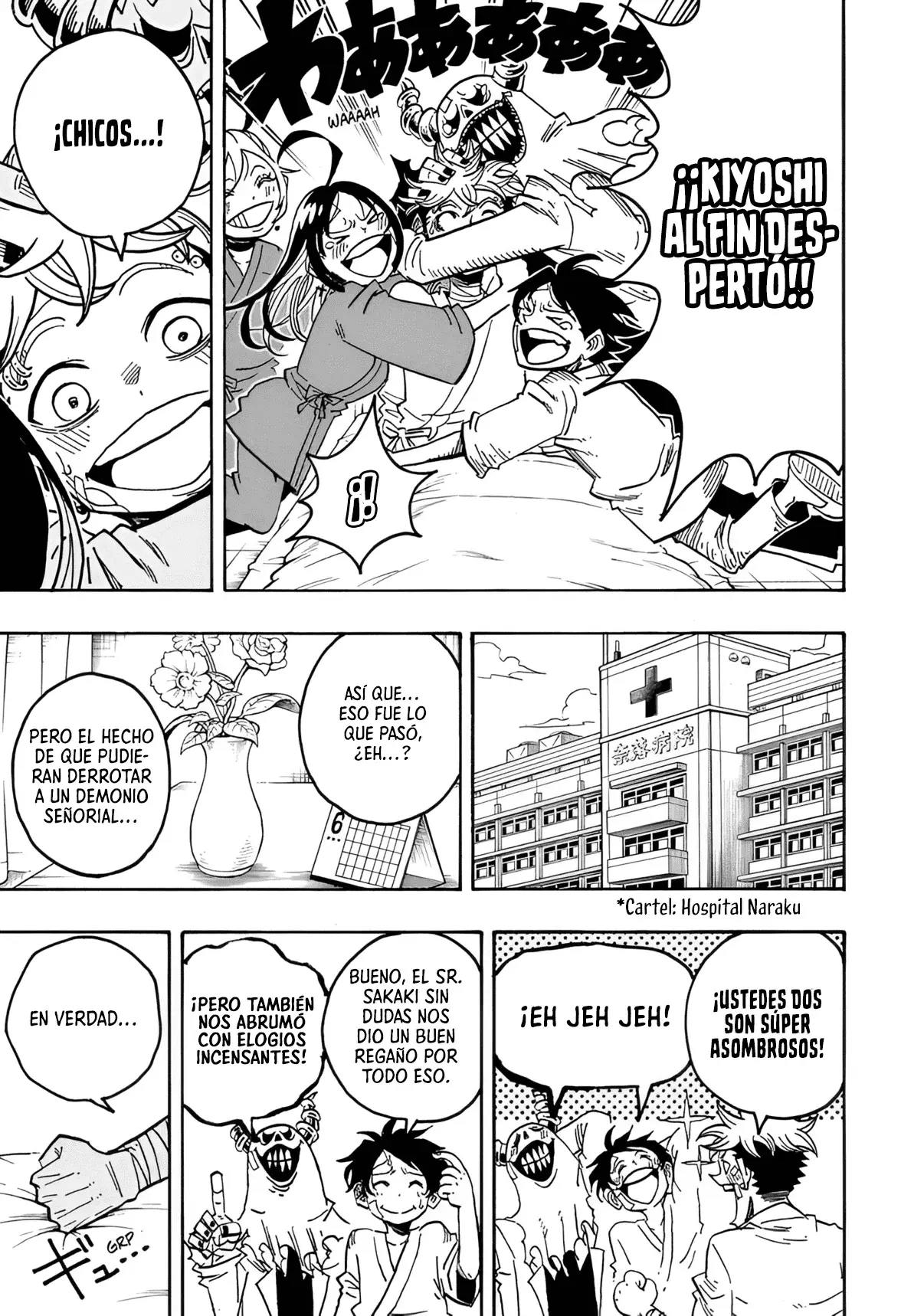 Ultimate Exorcist Kiyoshi Capitulo 57: El Desfile Negro -Final- página 8