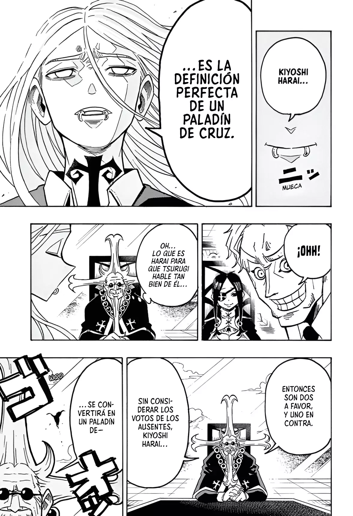 Ultimate Exorcist Kiyoshi Capitulo 59: La Reunión de los Paladines de Cruz página 12
