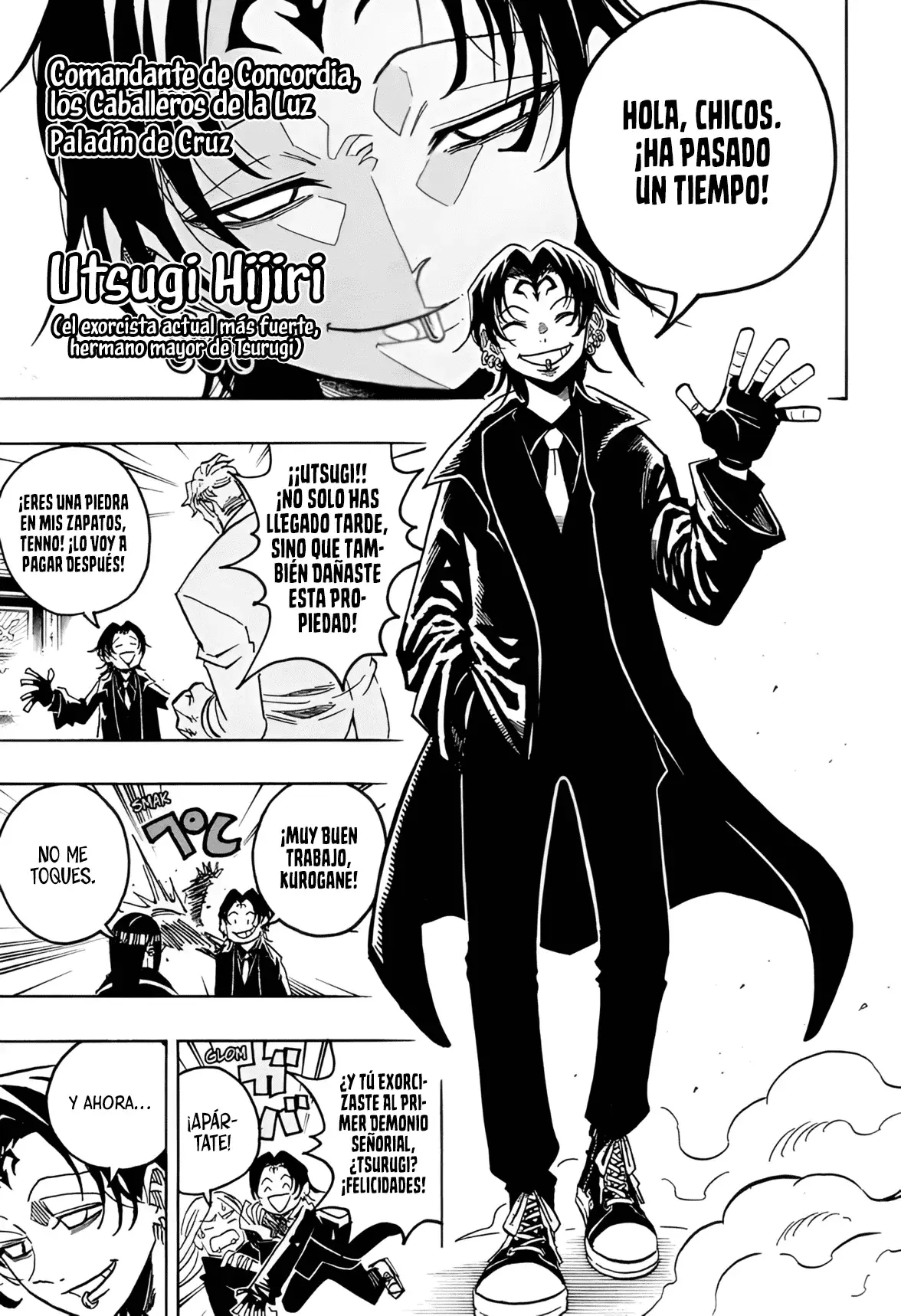 Ultimate Exorcist Kiyoshi Capitulo 59: La Reunión de los Paladines de Cruz página 14