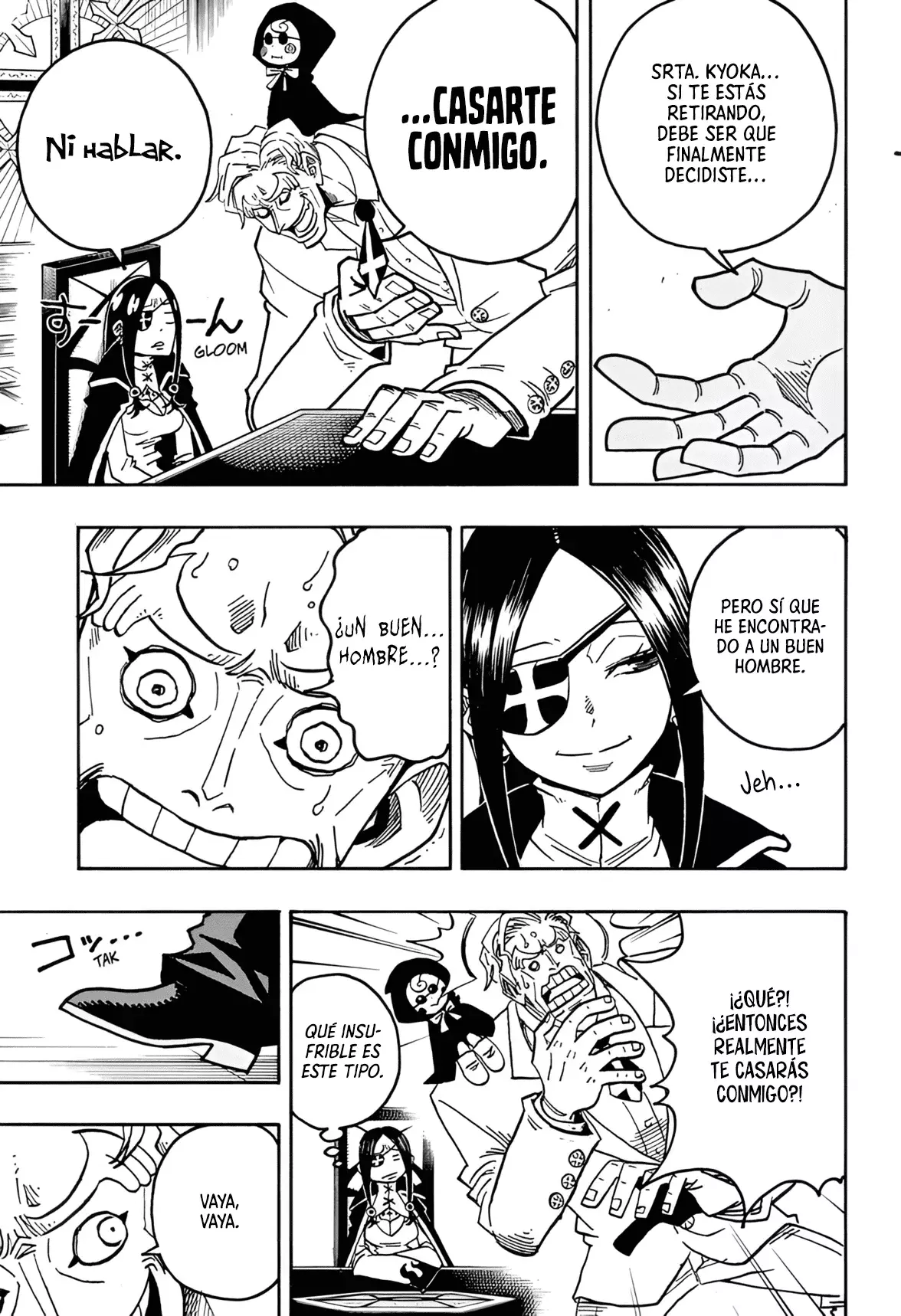 Ultimate Exorcist Kiyoshi Capitulo 59: La Reunión de los Paladines de Cruz página 6