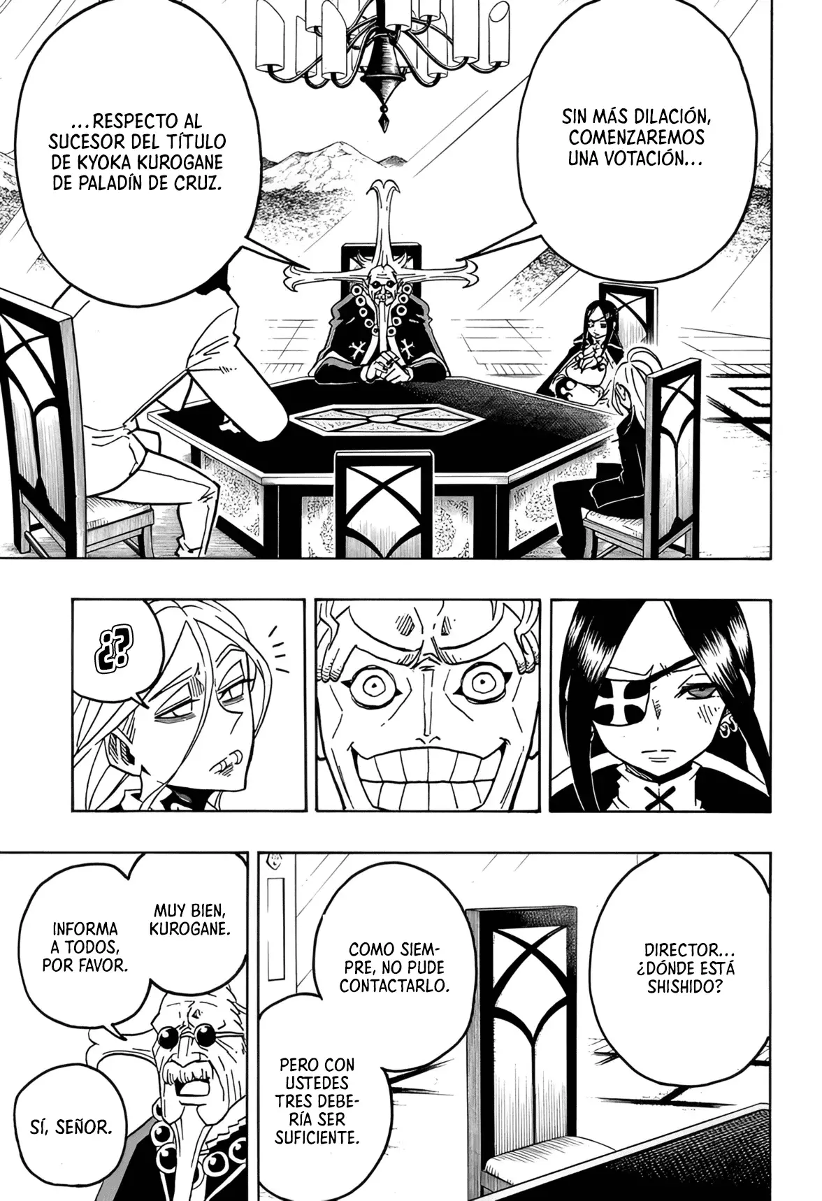 Ultimate Exorcist Kiyoshi Capitulo 59: La Reunión de los Paladines de Cruz página 8