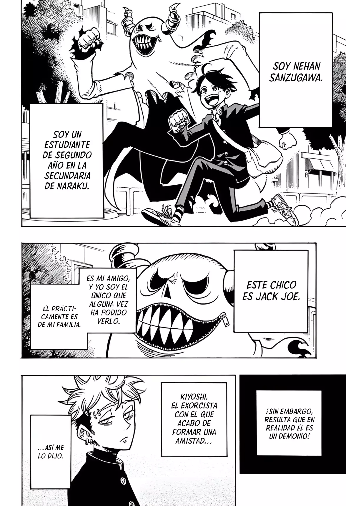 Ultimate Exorcist Kiyoshi Capitulo 6: Nehan &amp; Jack Joe página 4