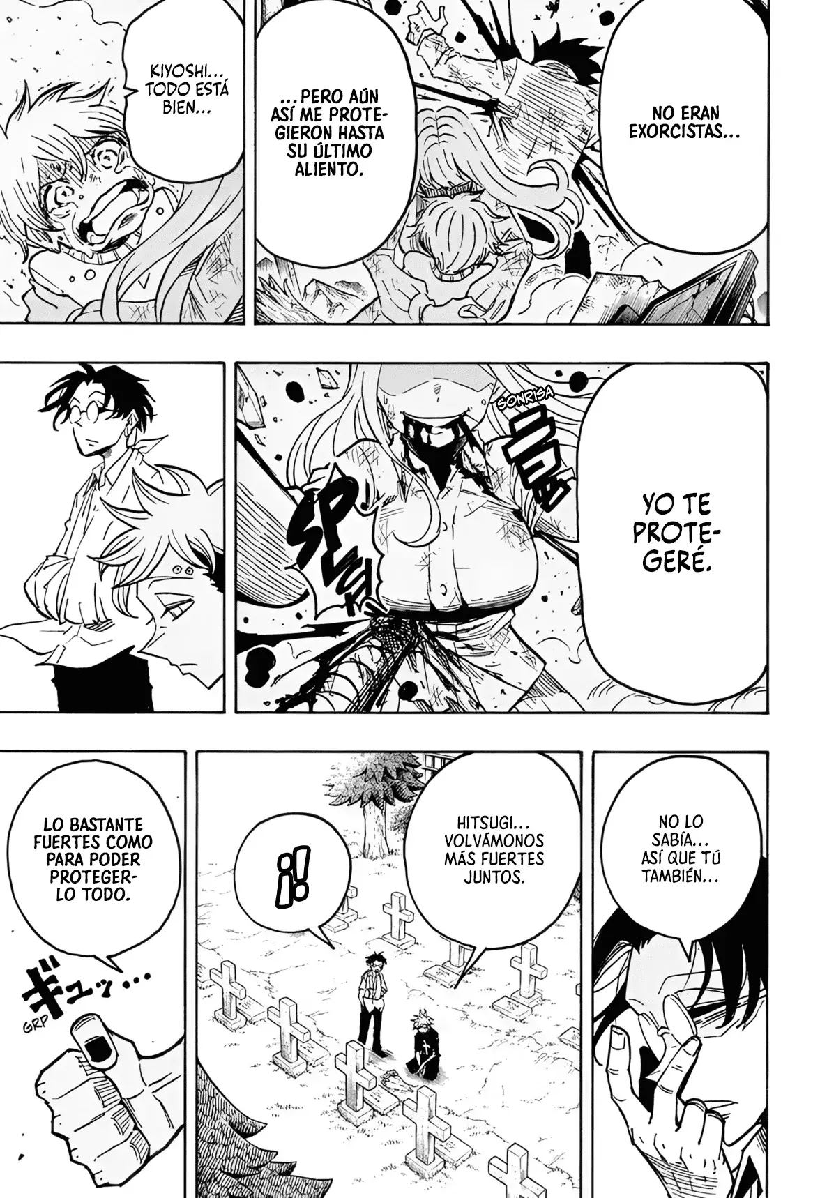 Ultimate Exorcist Kiyoshi Capitulo 60: Quedémonos en Casa de Hitsugi página 12