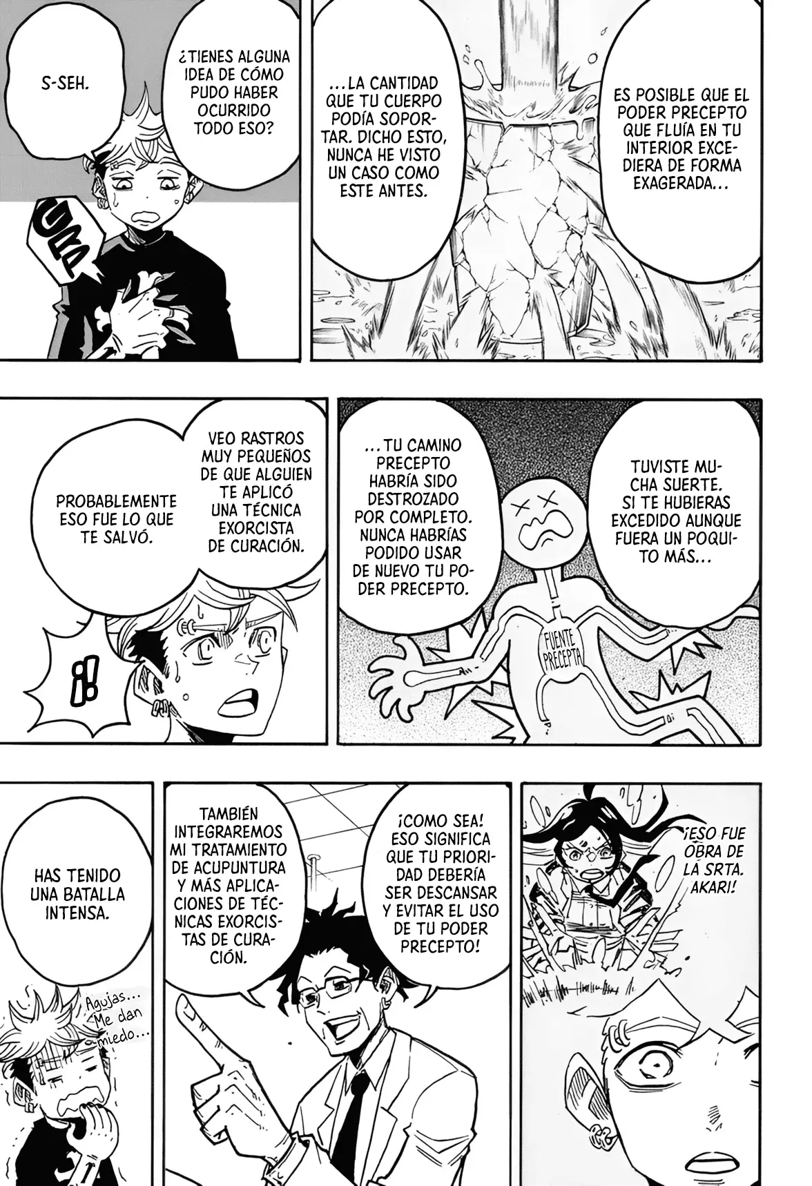 Ultimate Exorcist Kiyoshi Capitulo 60: Quedémonos en Casa de Hitsugi página 8