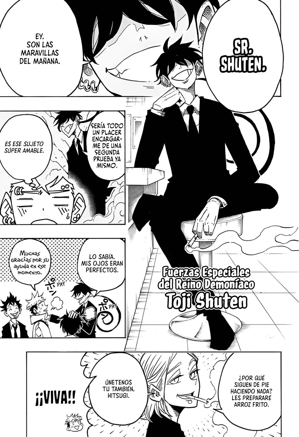 Ultimate Exorcist Kiyoshi Capitulo 61: Reunión de Exorcistas página 12