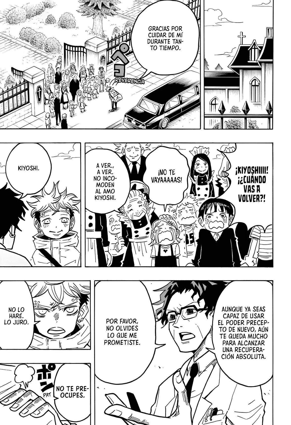 Ultimate Exorcist Kiyoshi Capitulo 61: Reunión de Exorcistas página 4