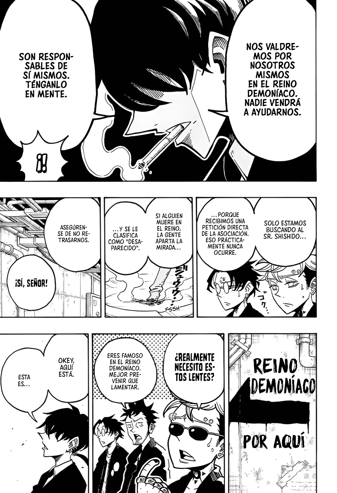 Ultimate Exorcist Kiyoshi Capitulo 62: Vayamos al Reino Demoníaco página 12