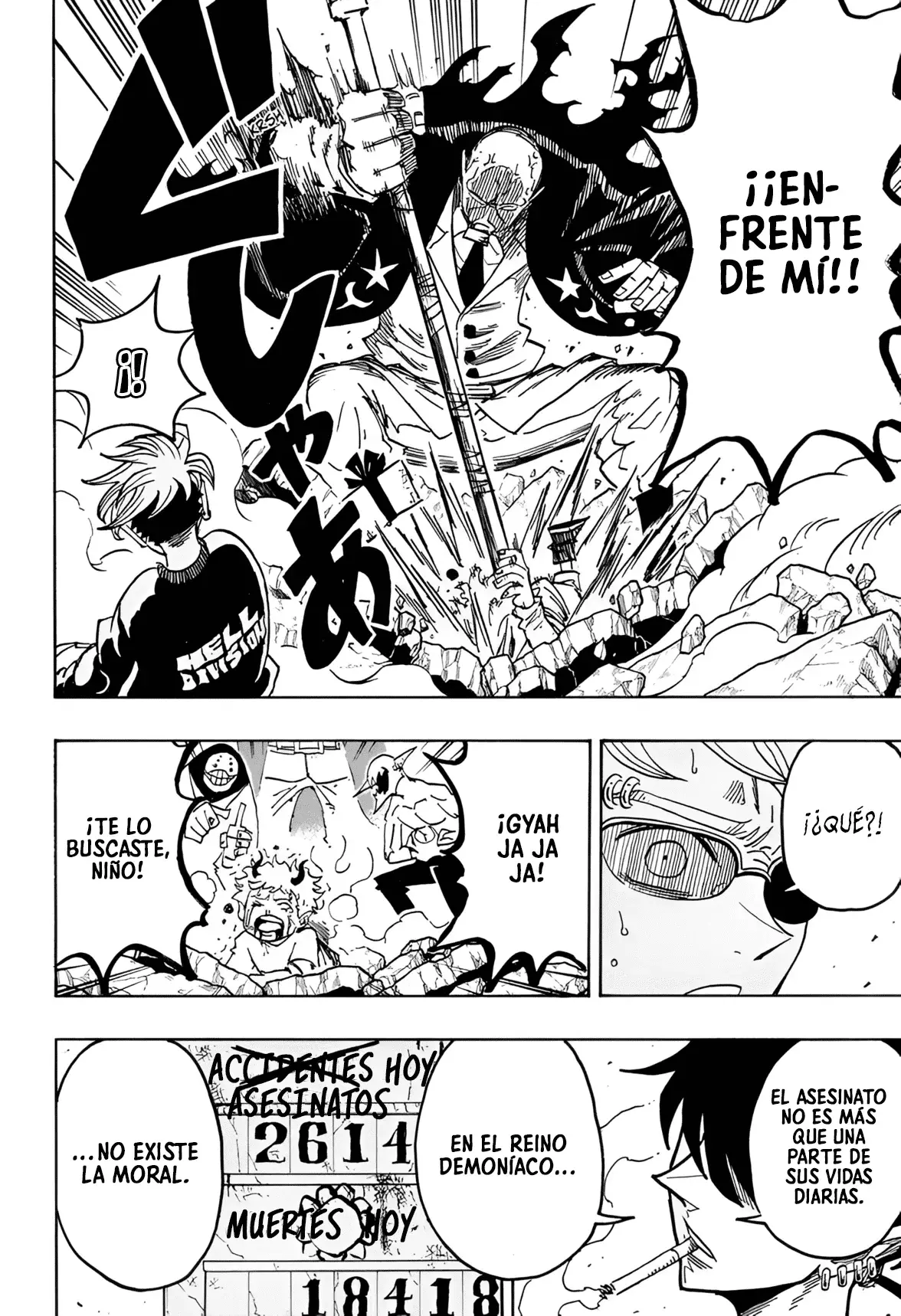Ultimate Exorcist Kiyoshi Capitulo 62: Vayamos al Reino Demoníaco página 16