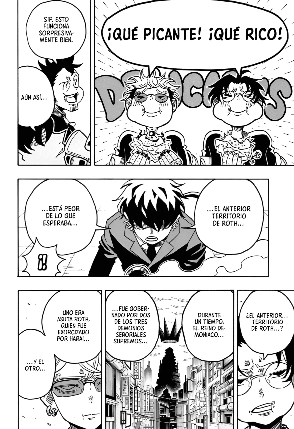 Ultimate Exorcist Kiyoshi Capitulo 63: La Hamburguesa Favorita de Todos de Wickie-D's página 11