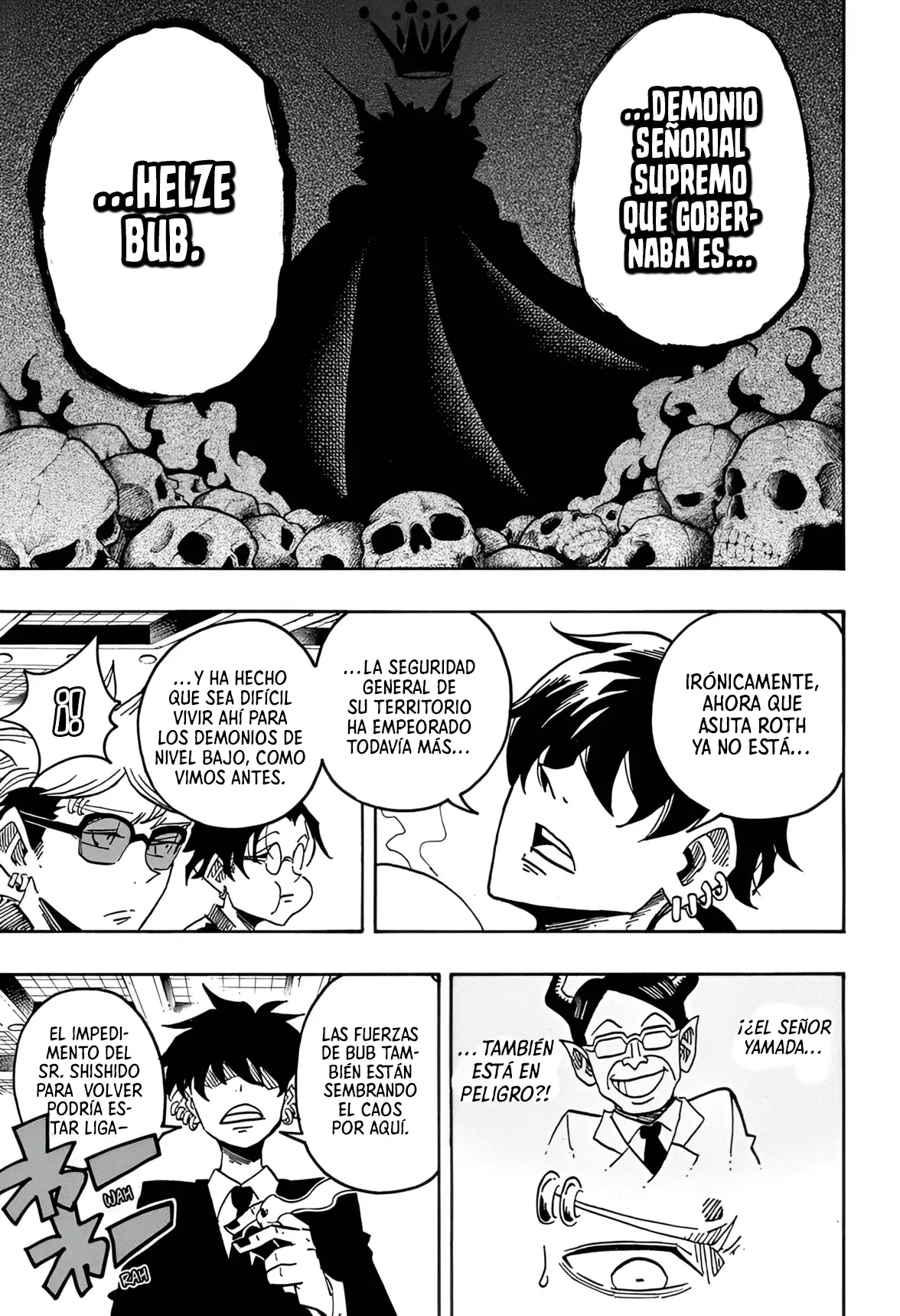 Ultimate Exorcist Kiyoshi Capitulo 63: La Hamburguesa Favorita de Todos de Wickie-D's página 12