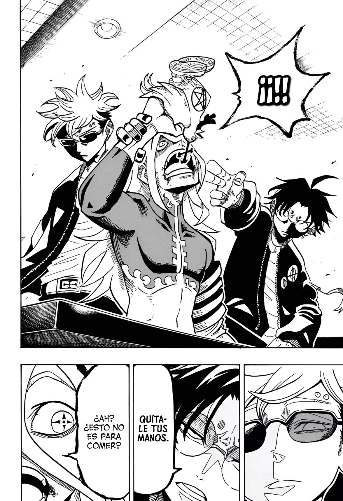 Ultimate Exorcist Kiyoshi Capitulo 63: La Hamburguesa Favorita de Todos de Wickie-D's página 17